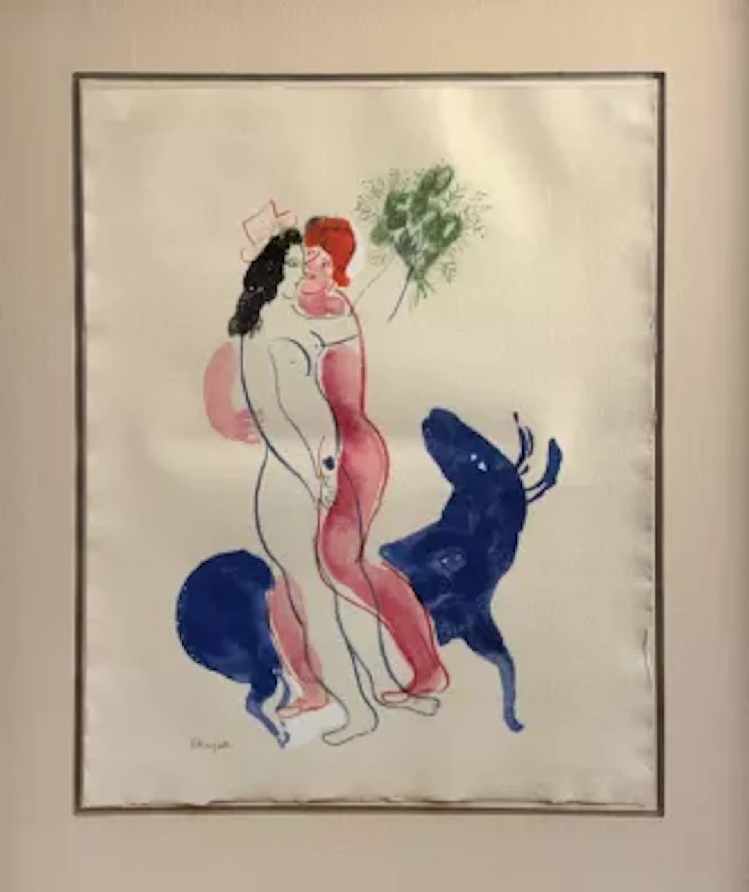 Marc Chagall (1887 Witebsk - 1985 Saint-Paul-de-Vence) (F)