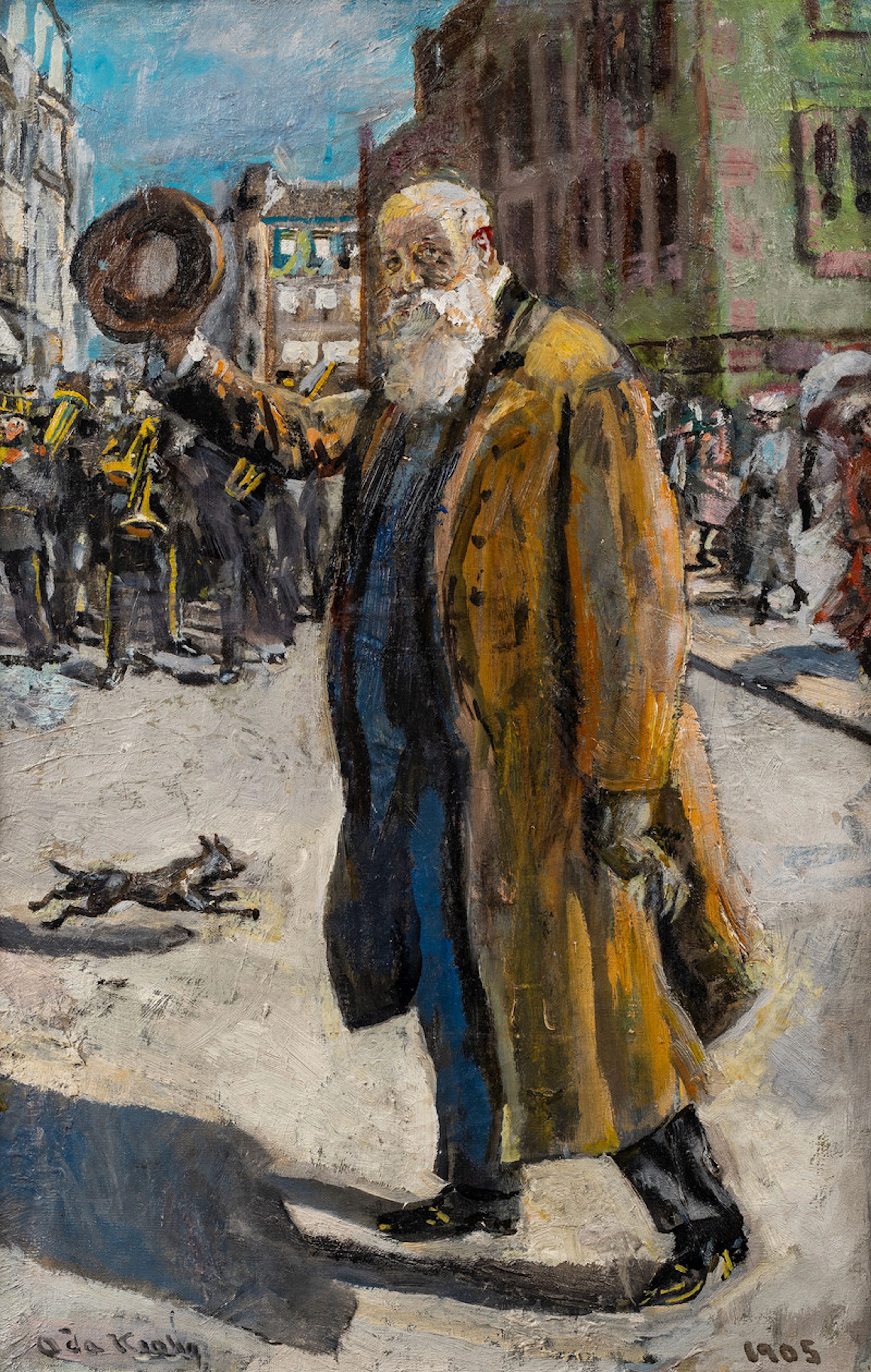 Christian Krohg on Karl Johan 1905 - Krohg, Oda(1860-1935)