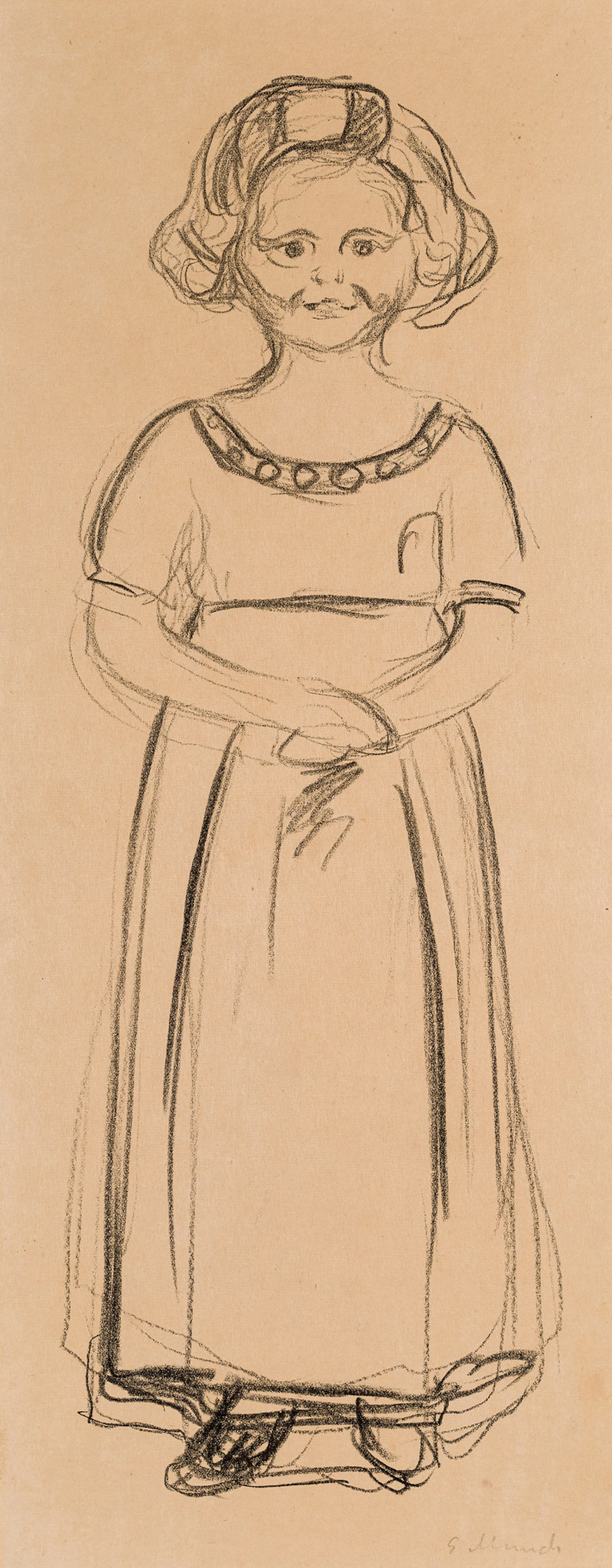 Pernille Kirkeby I (1908-09) - Munch, Edvard(1863-1944)