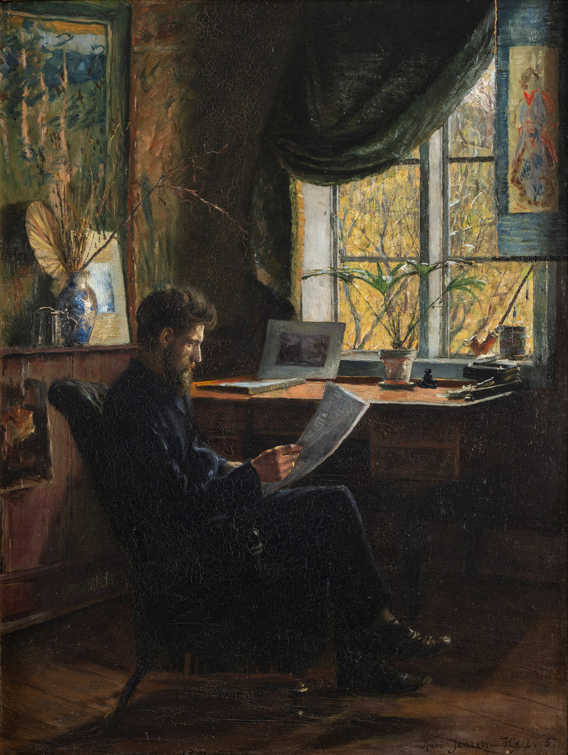 Interior 1887 - Jensen-Hjell, Karl(1862-1888)