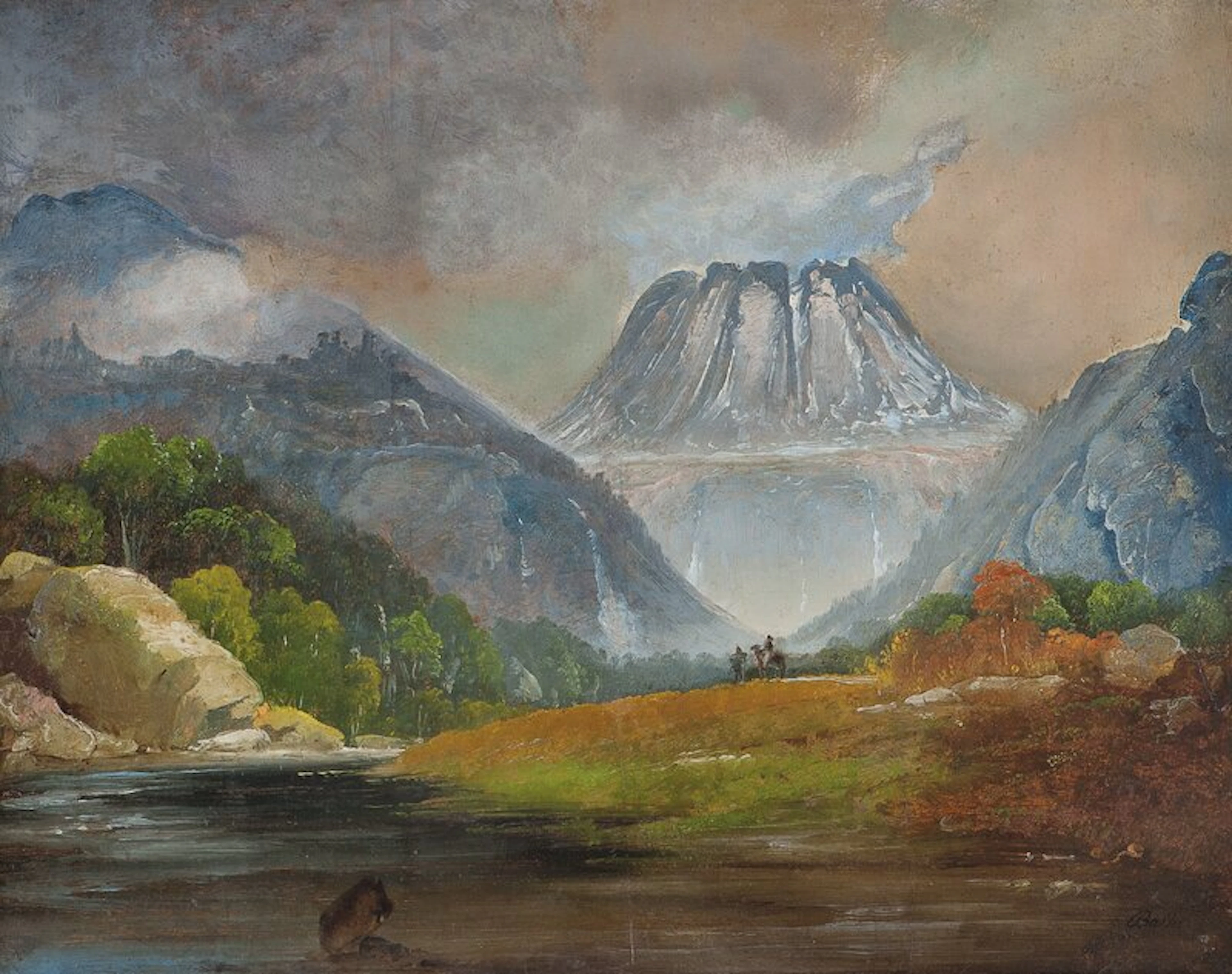 Mount Gausta - Balke, Peder(1804-1887)