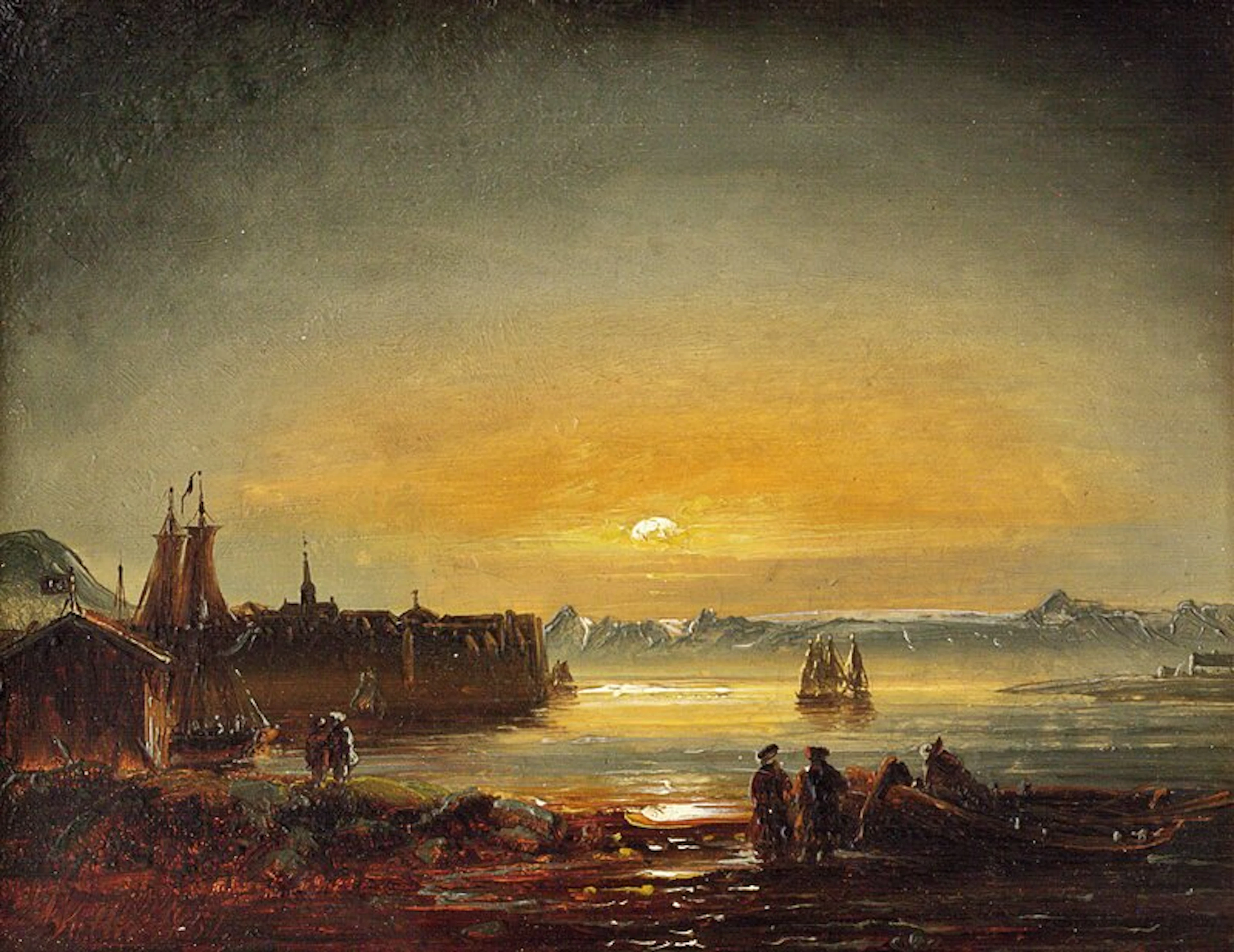 Fra Hammerfest 1851 - Balke, Peder(1804-1887)