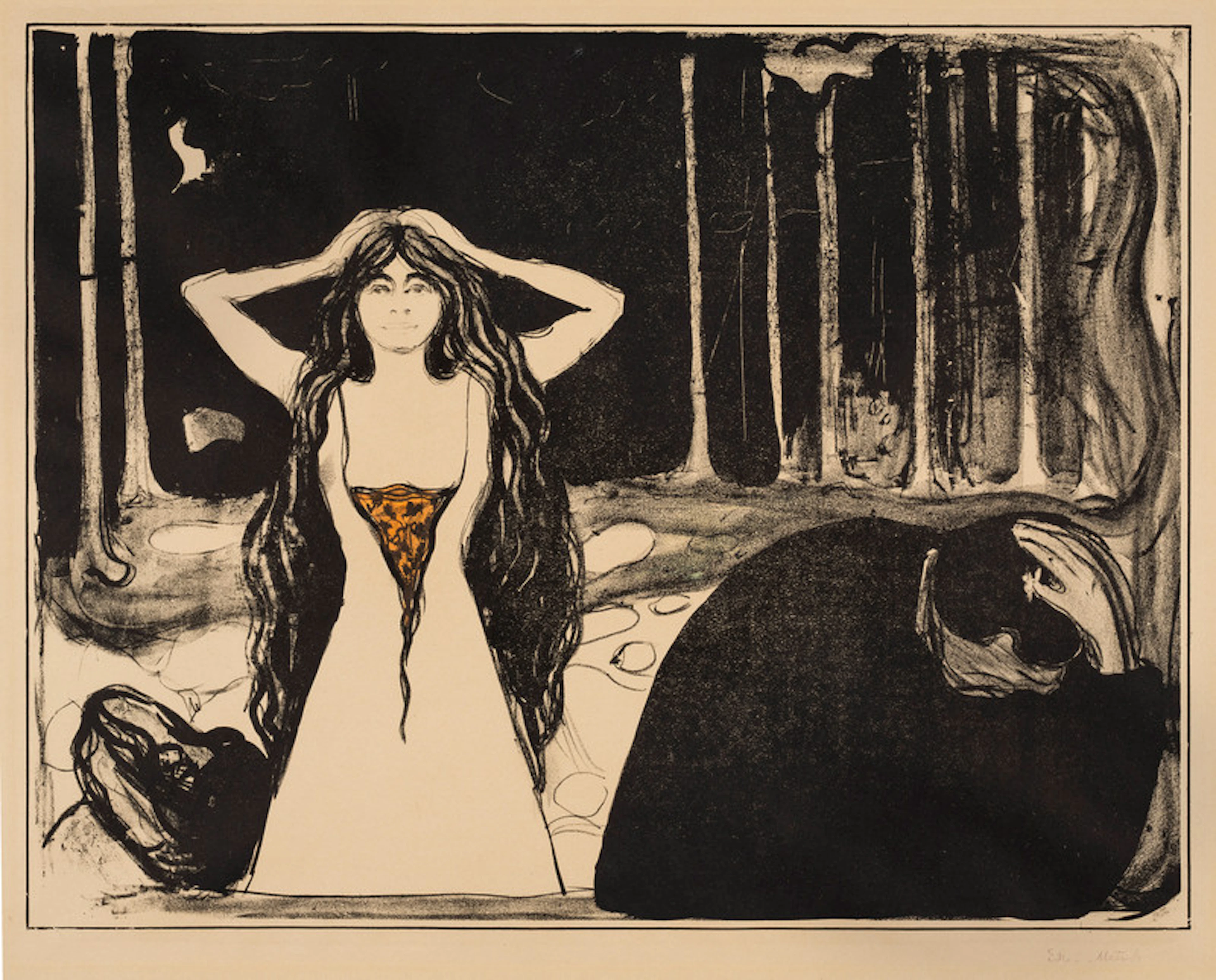 Ashes II (1899) - Munch, Edvard(1863-1944)