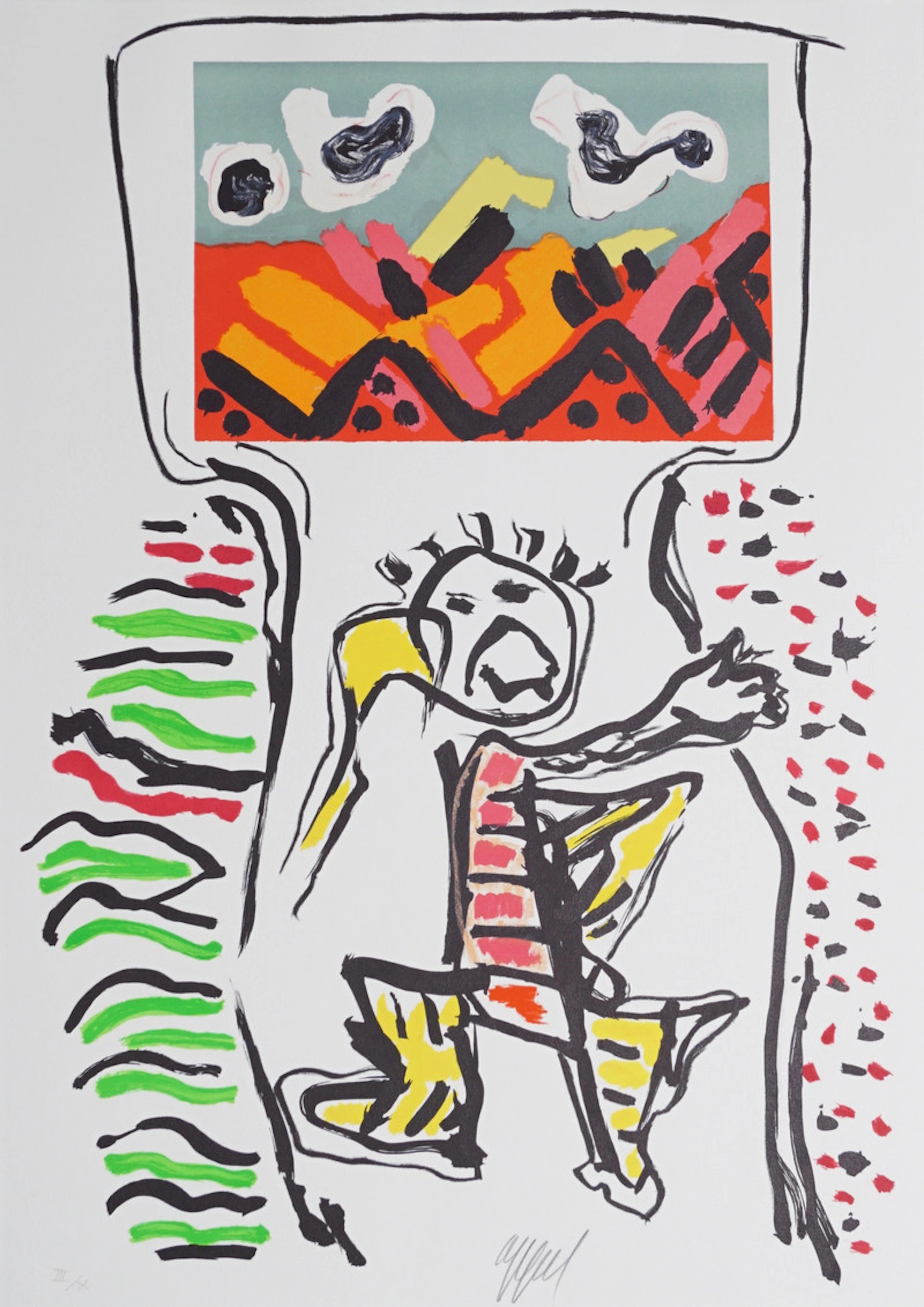 Composition - Appel, Karel(1921-2006)