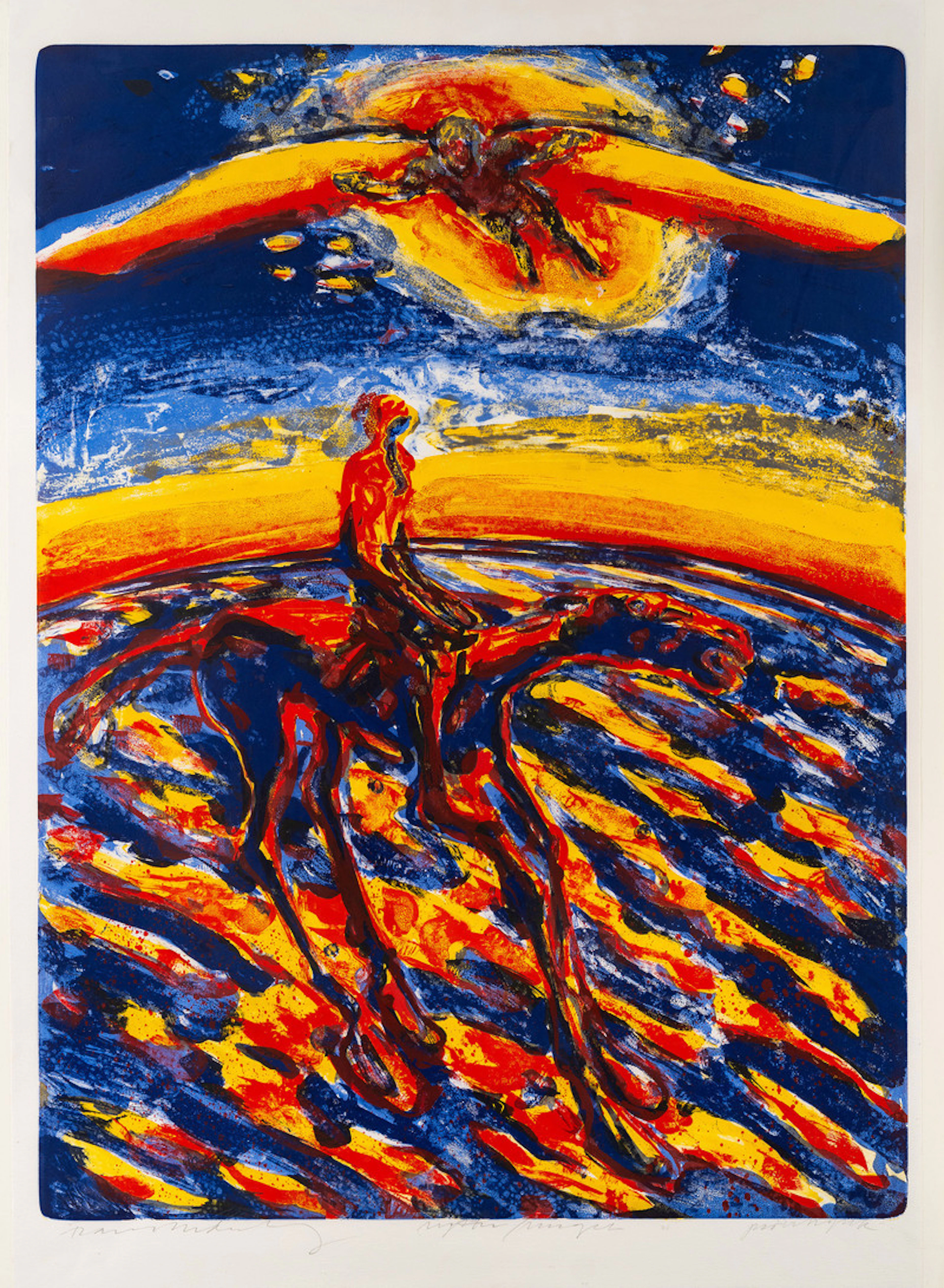 Rider/Winged 1981 - Widerberg, Frans(1934-2017)