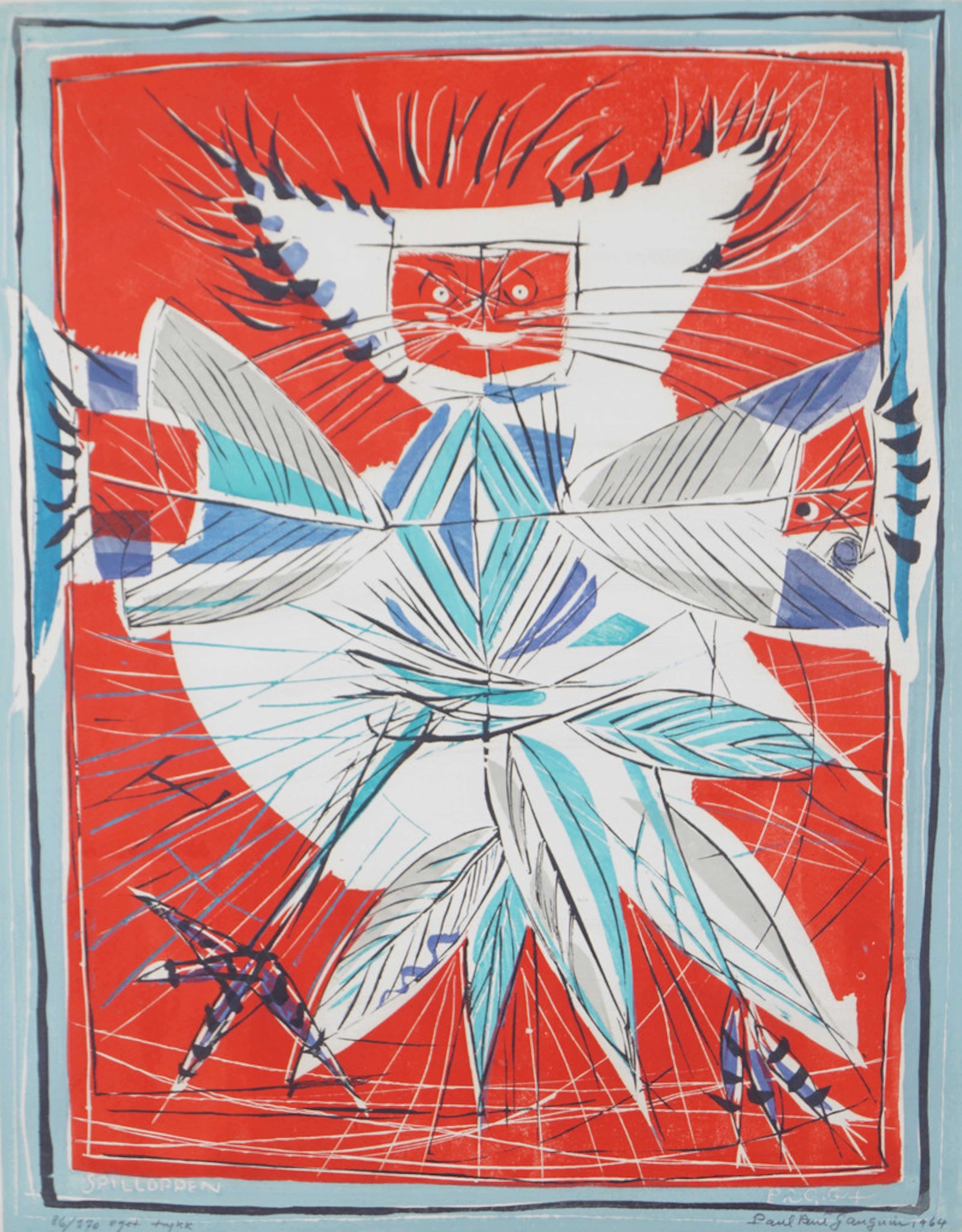 Spilloppen 1964 - Gauguin, Paul René(1911-1976)