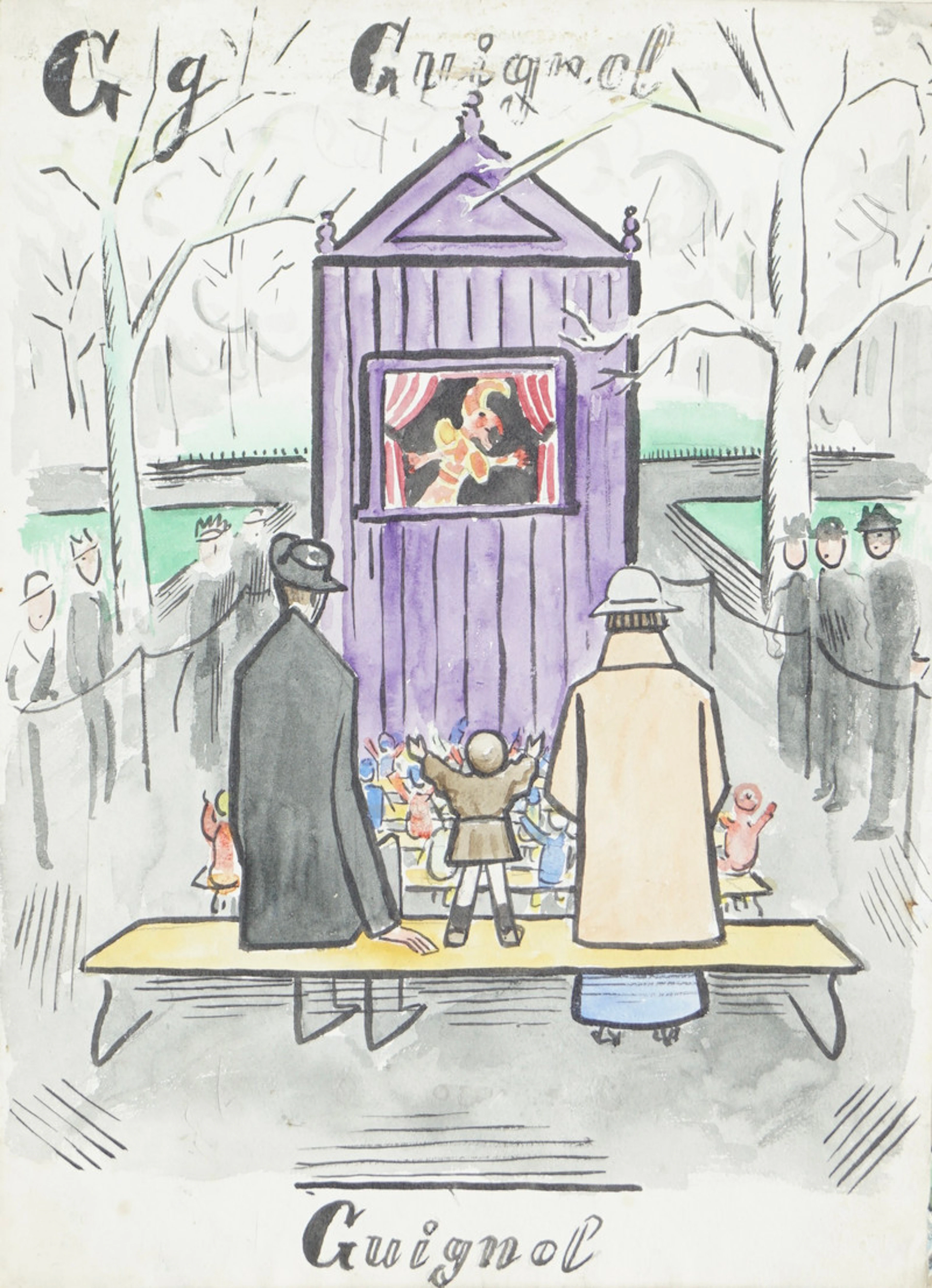 Guignol - Krohg, Per(1889-1965)