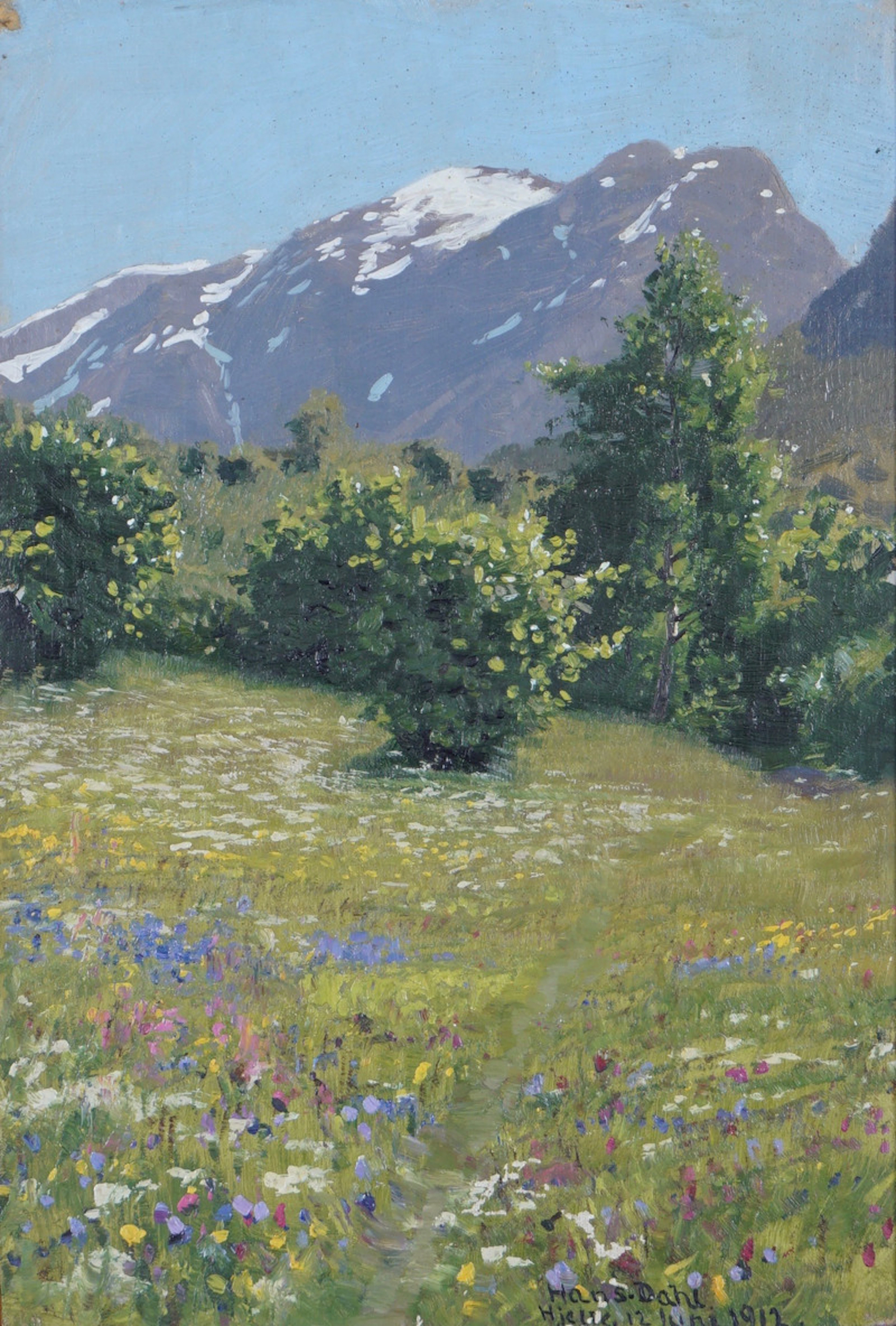Blomstereng 1912 - Dahl, Hans(1849-1937)