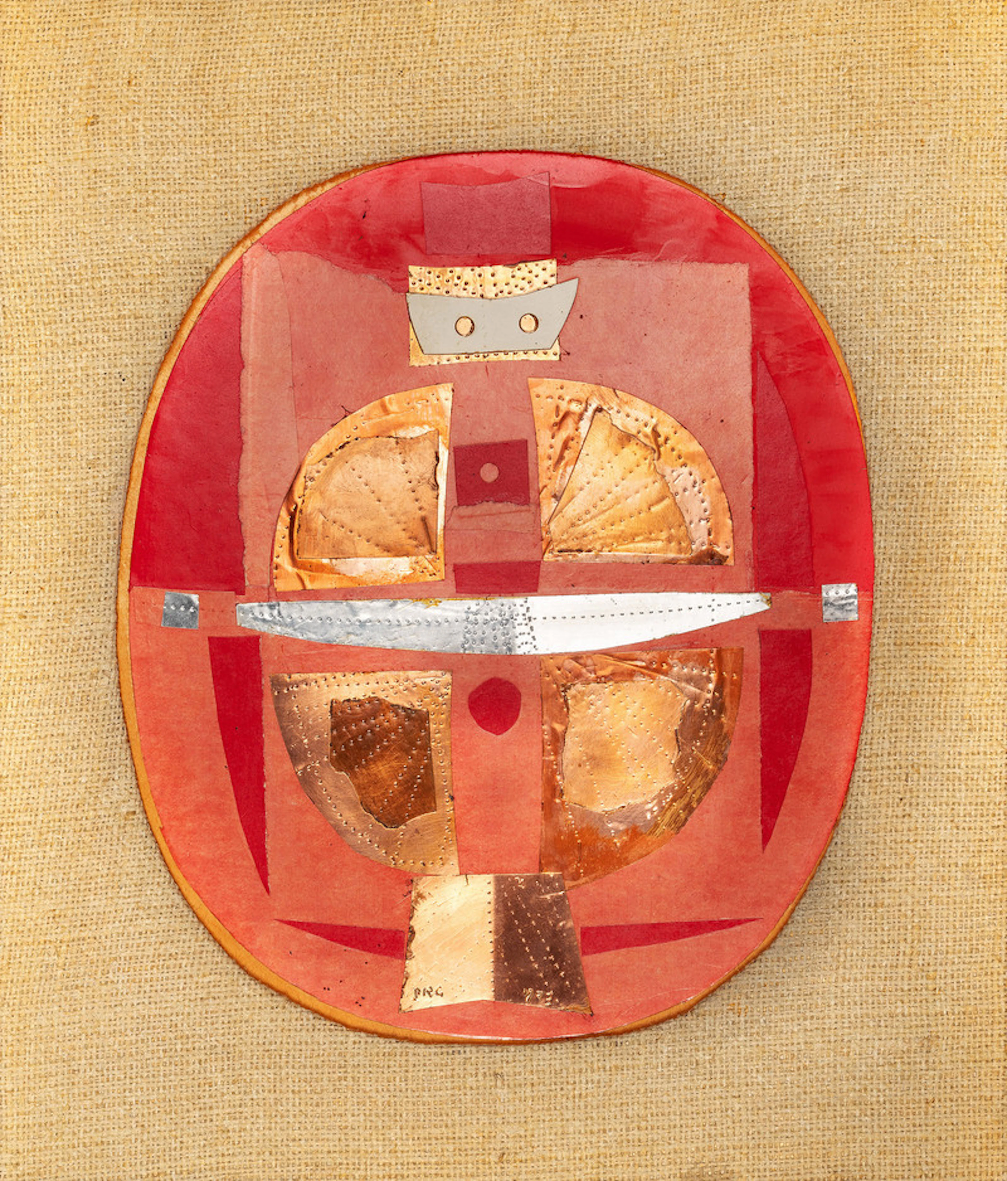 Red Oval 1973 - Gauguin, Paul René(1911-1976)