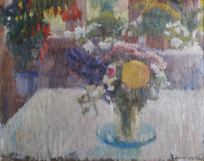 Still Life with Flowers - Kavli, Arne(1878-1970)