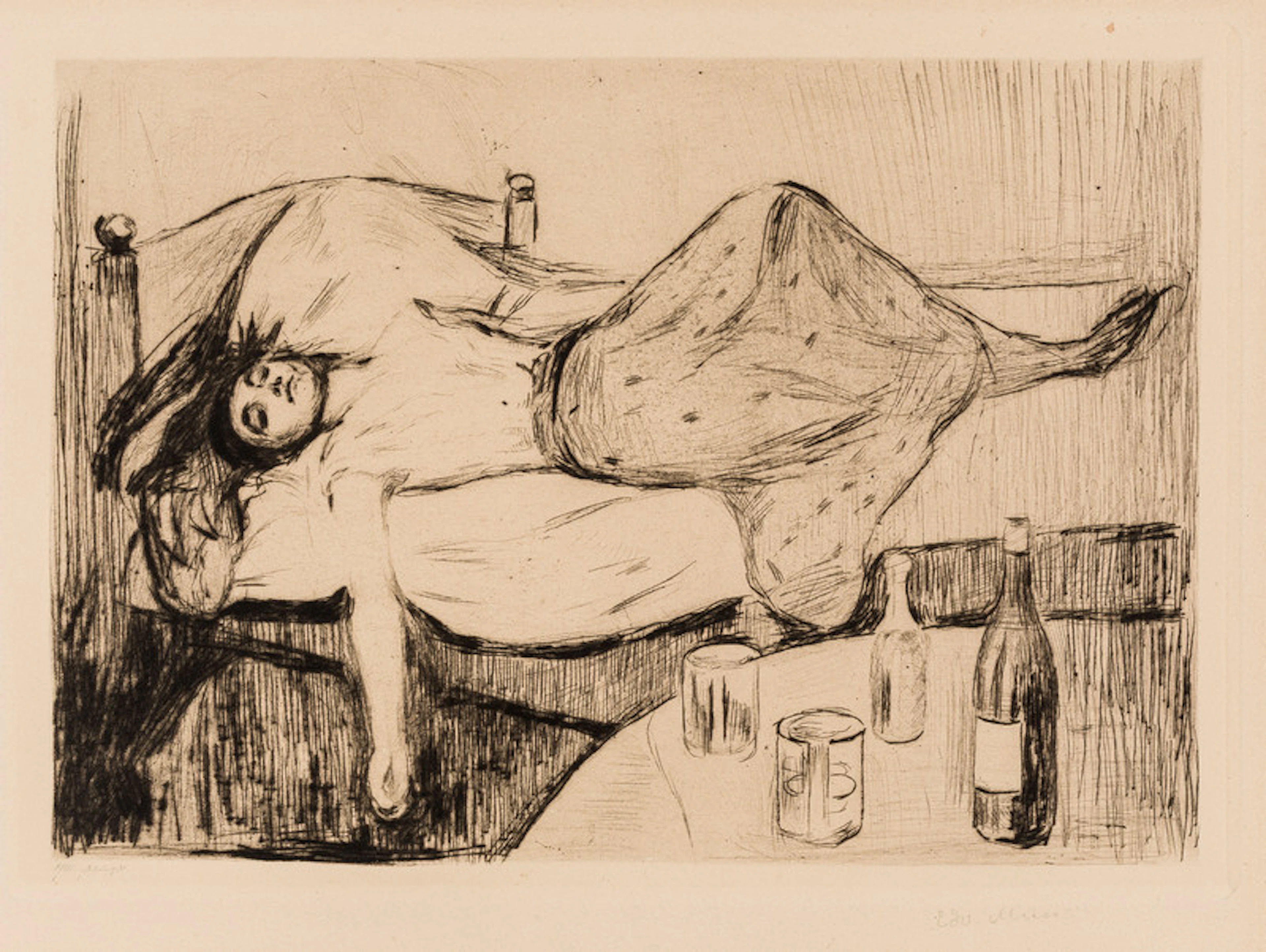 The Day After (1894) - Munch, Edvard(1863-1944)