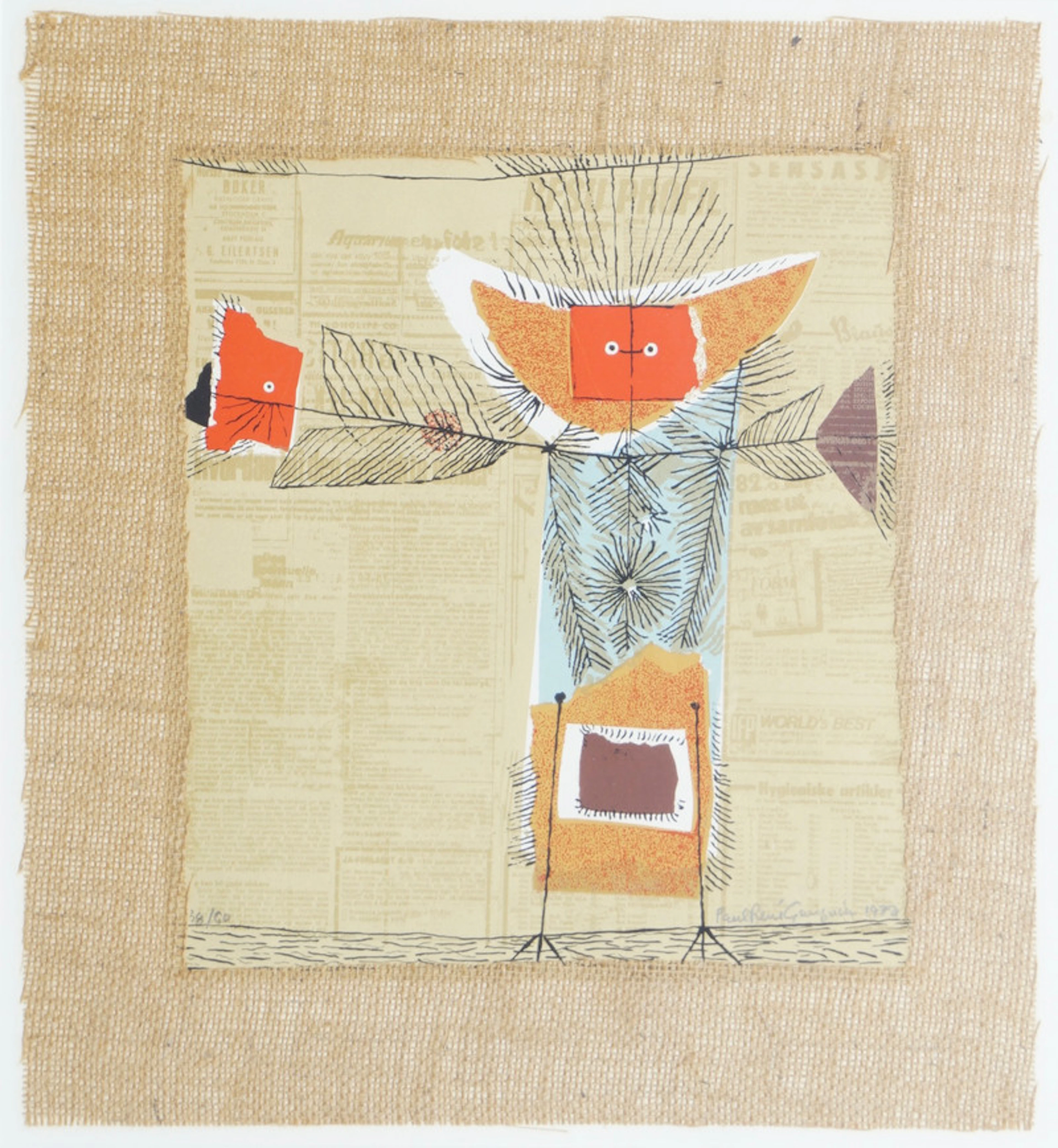 Spilloppen 1972 - Gauguin, Paul René(1911-1976)
