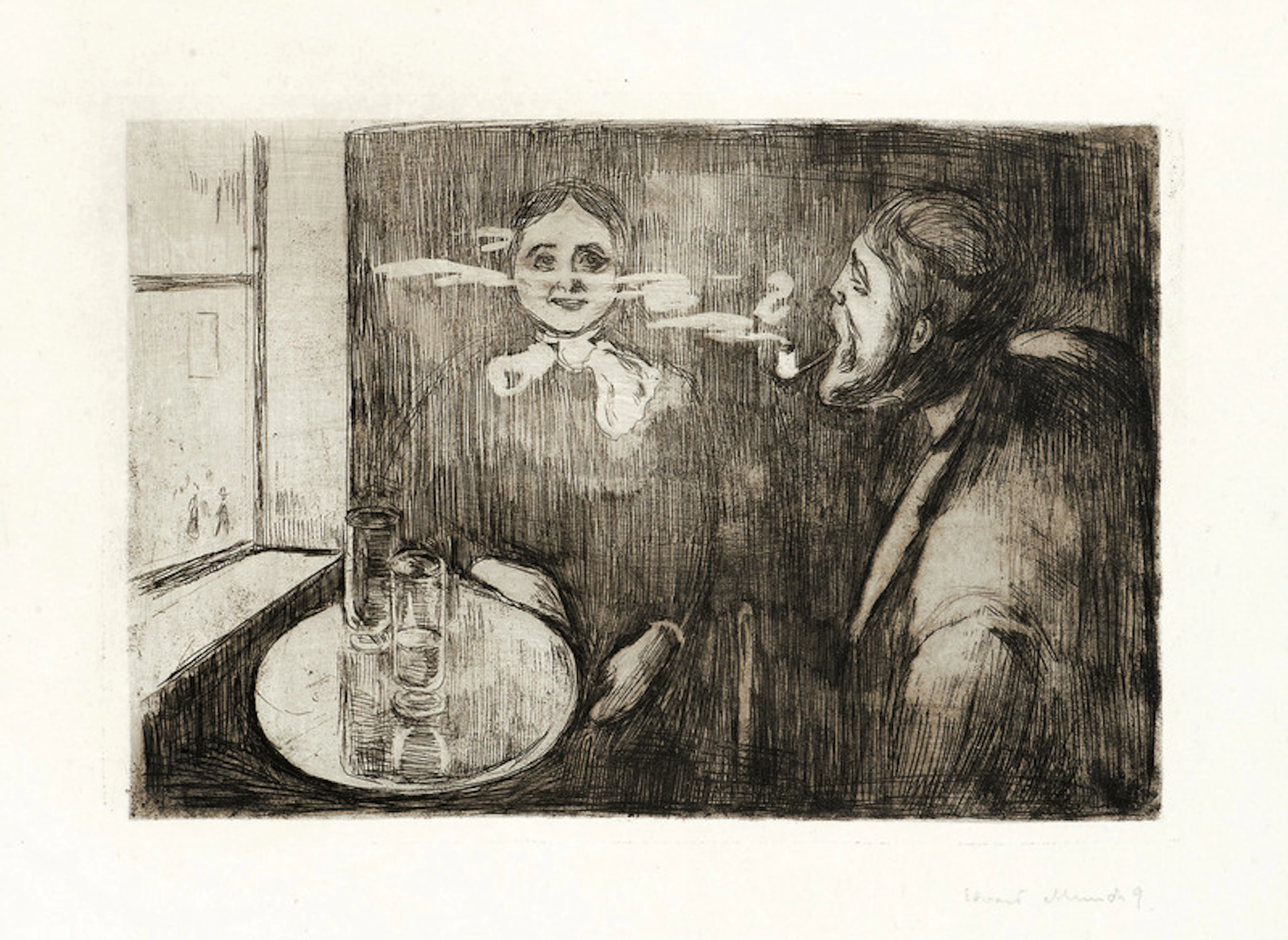 Tête-à-tête (1894) - Munch, Edvard(1863-1944)