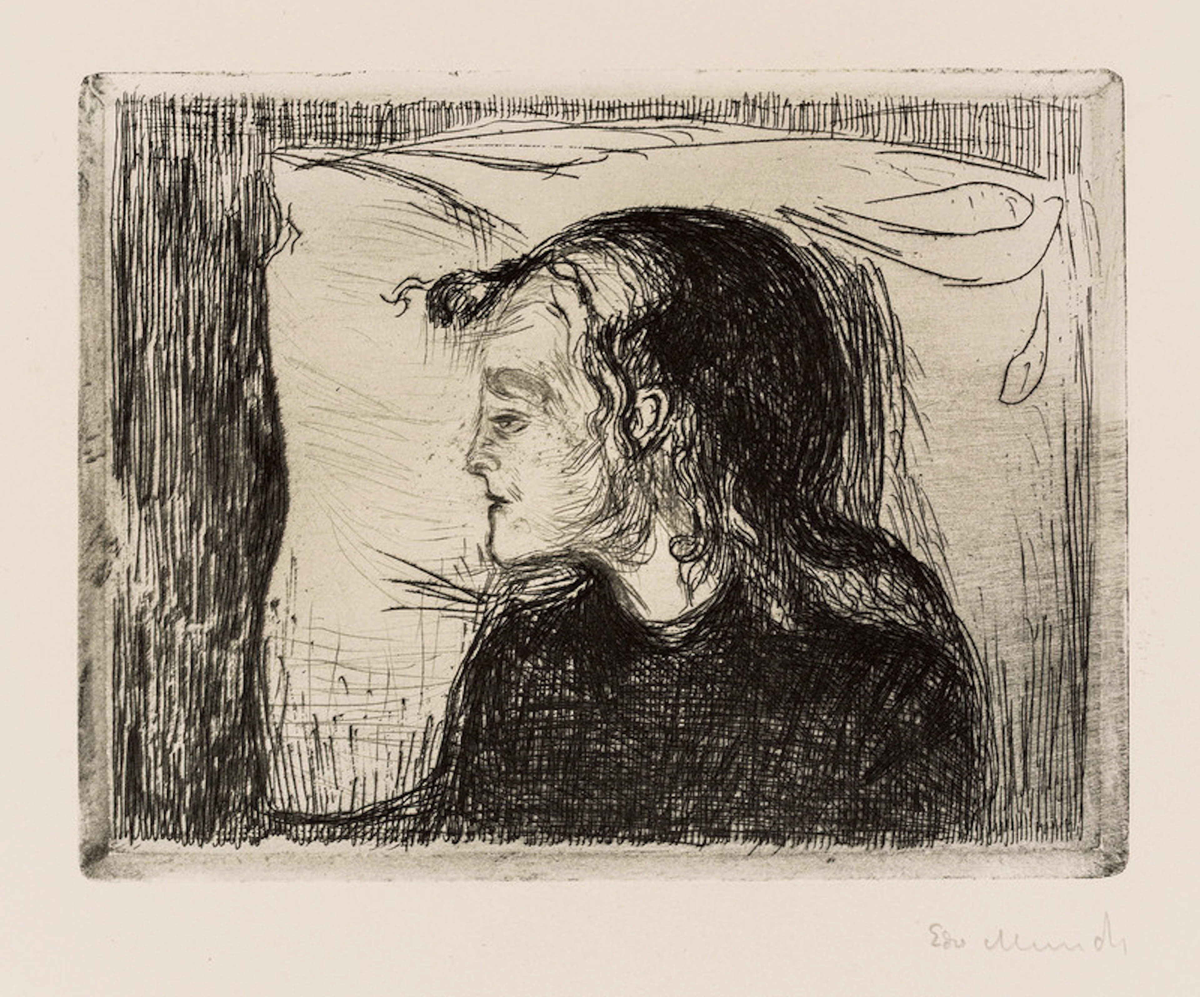 The Sick Child (1896) - Munch, Edvard(1863-1944)