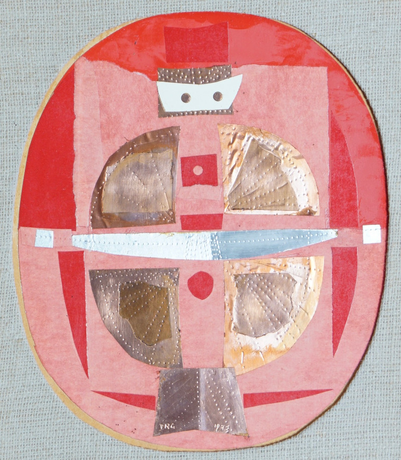 Red Oval 1973 - Gauguin, Paul René(1911-1976)