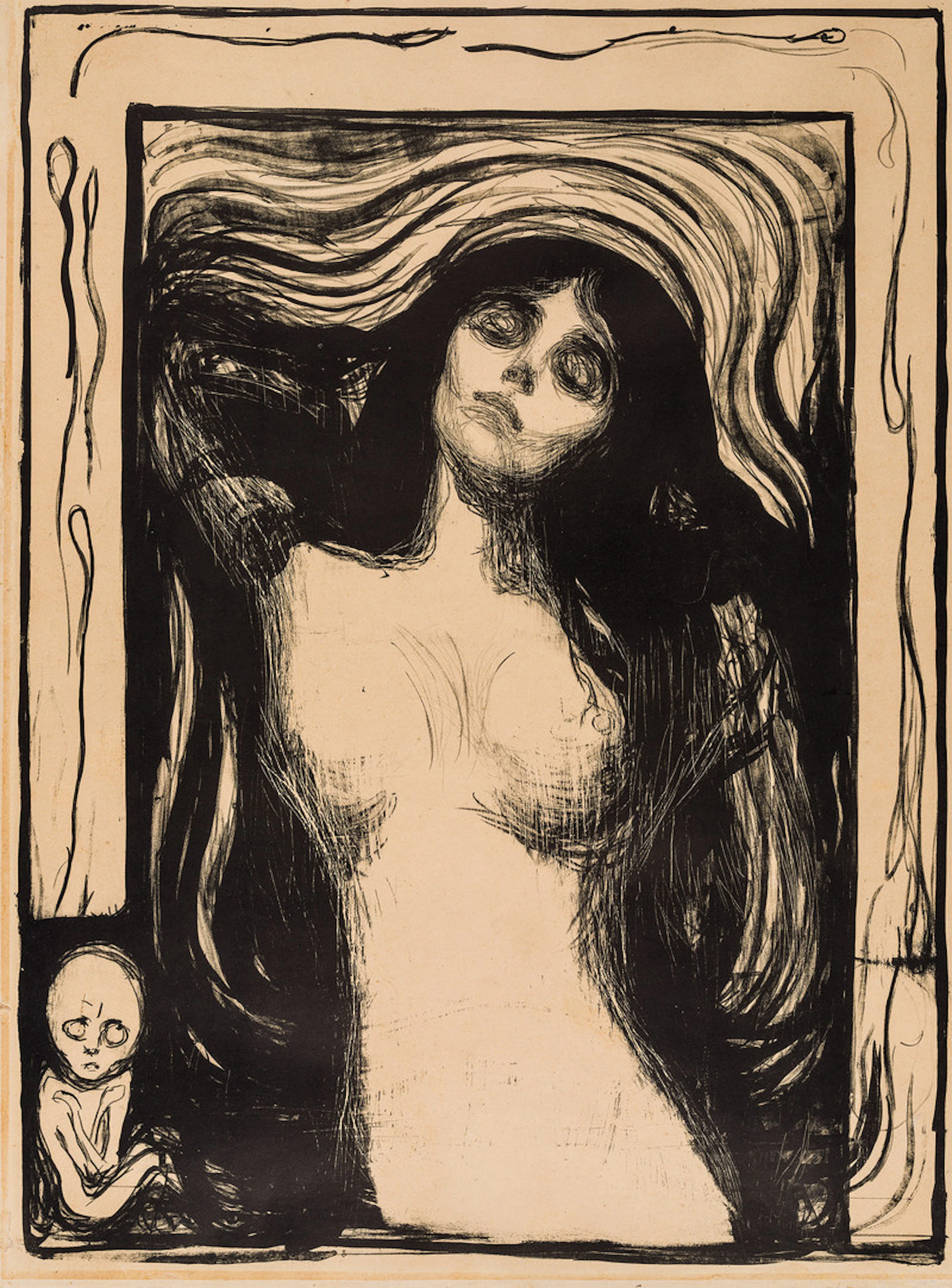 Madonna (1895/1902) - Munch, Edvard(1863-1944)