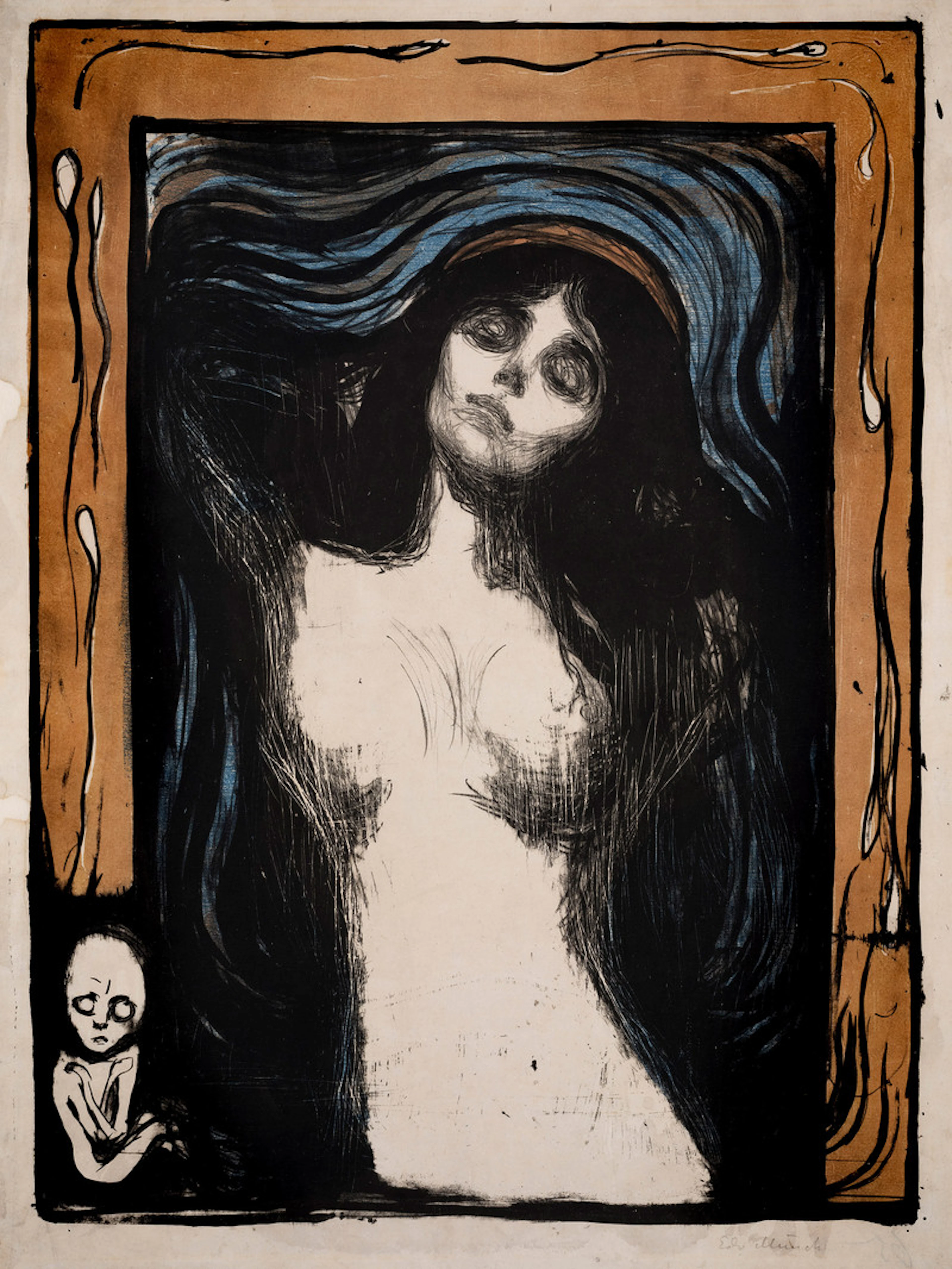 Madonna (1895/1902) - Munch, Edvard(1863-1944)