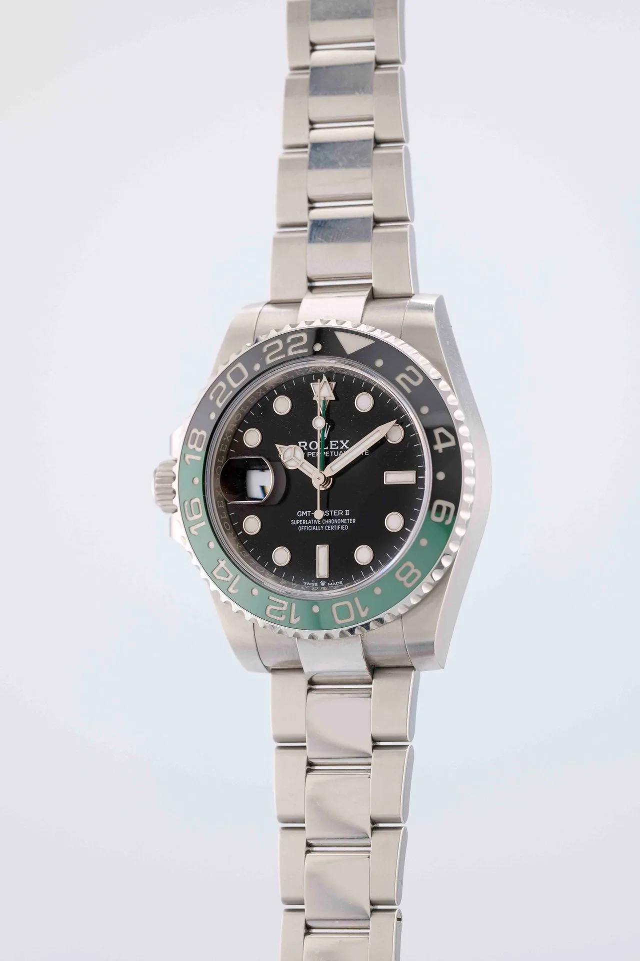 ROLEX GMT Sprite Ref : 126720VTNR Circa: 2019. Case: round steel