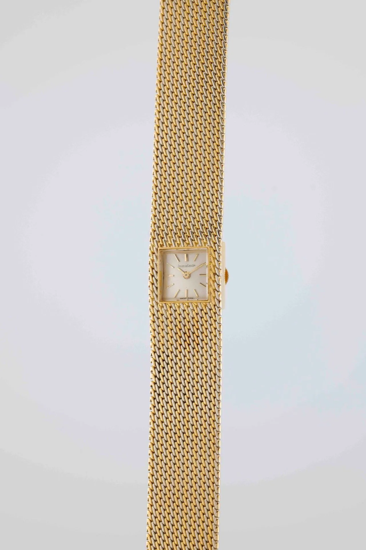 JAEGER LECOULTRE Lady's watch Circa: 1960. Case: rectangular in 750/1000