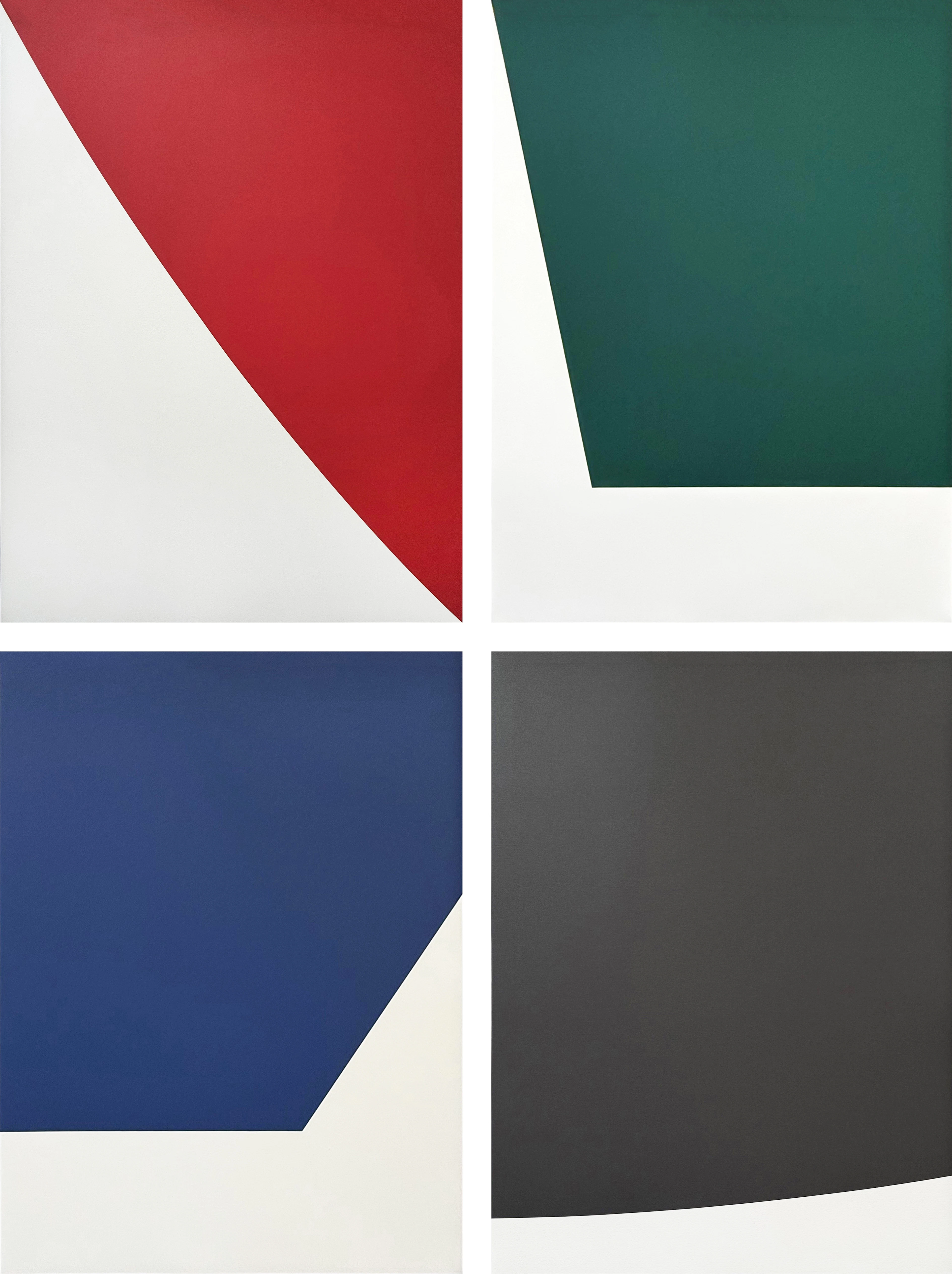 Ellsworth Kelly, The Mallarmé Suite (complete portfolio of four works), 1992