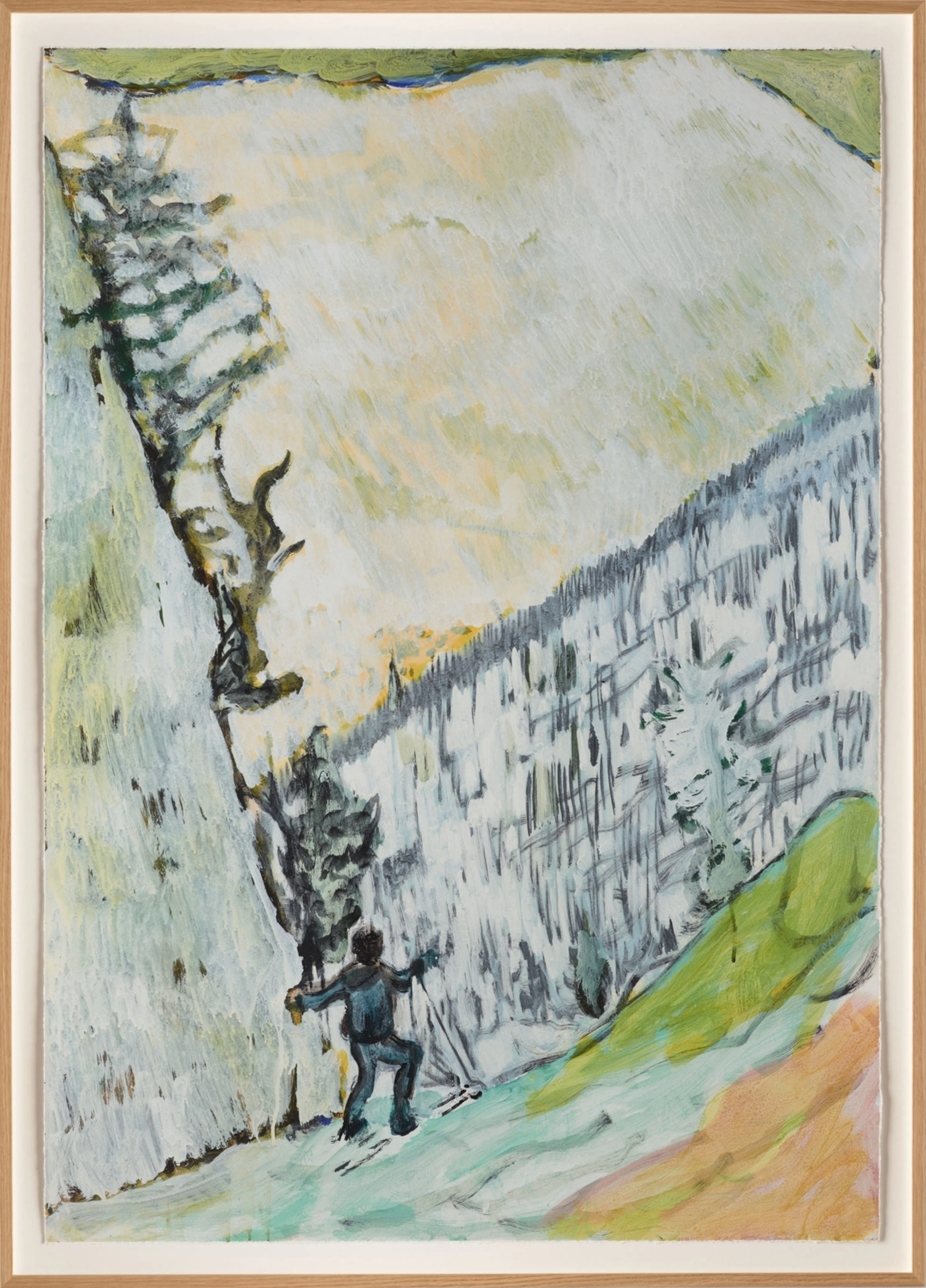 Peter Doig, Couloir 2 (D1-2) (from Zermatt), 2022