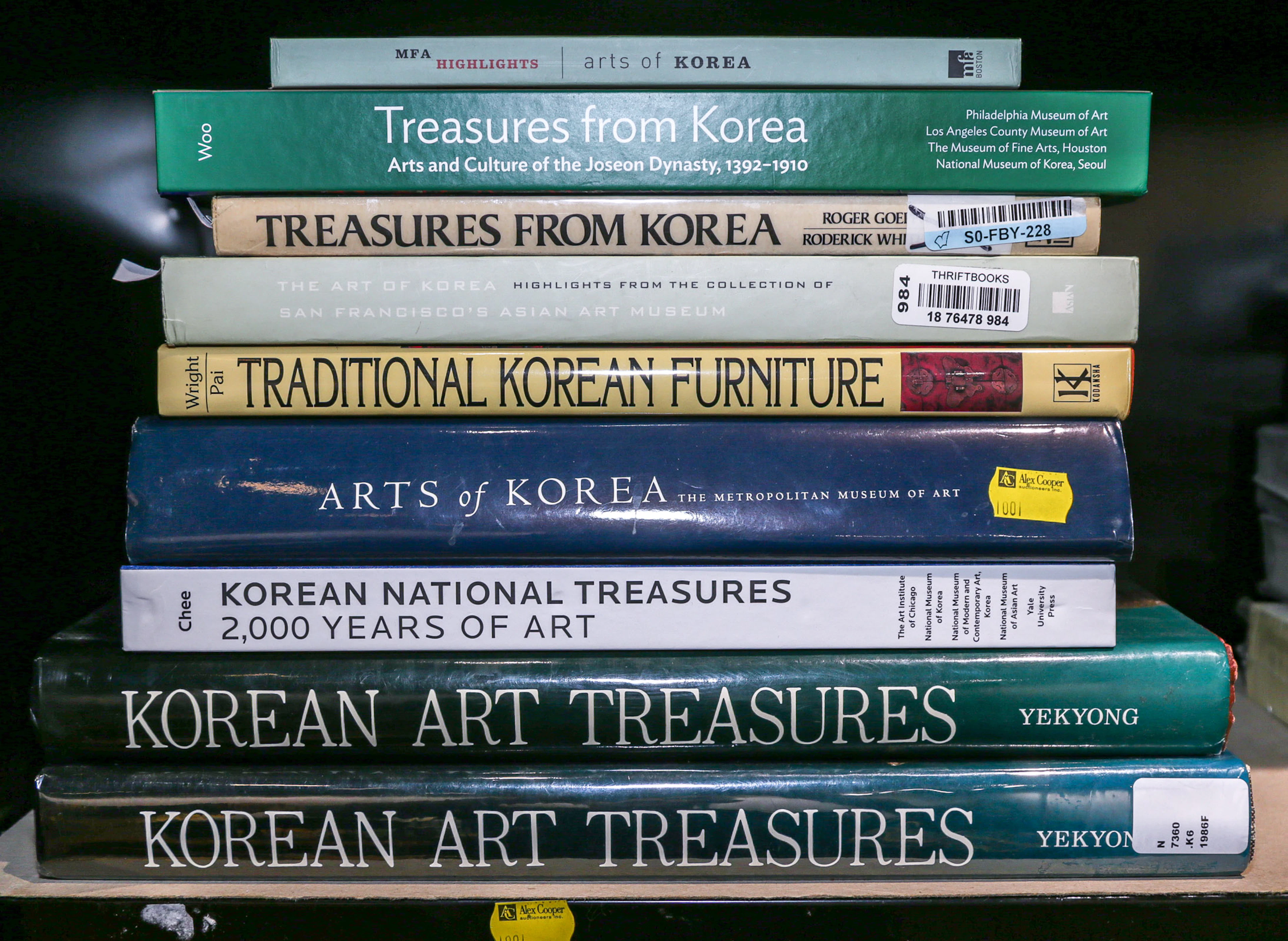 A Selection of Books on Korean Art History