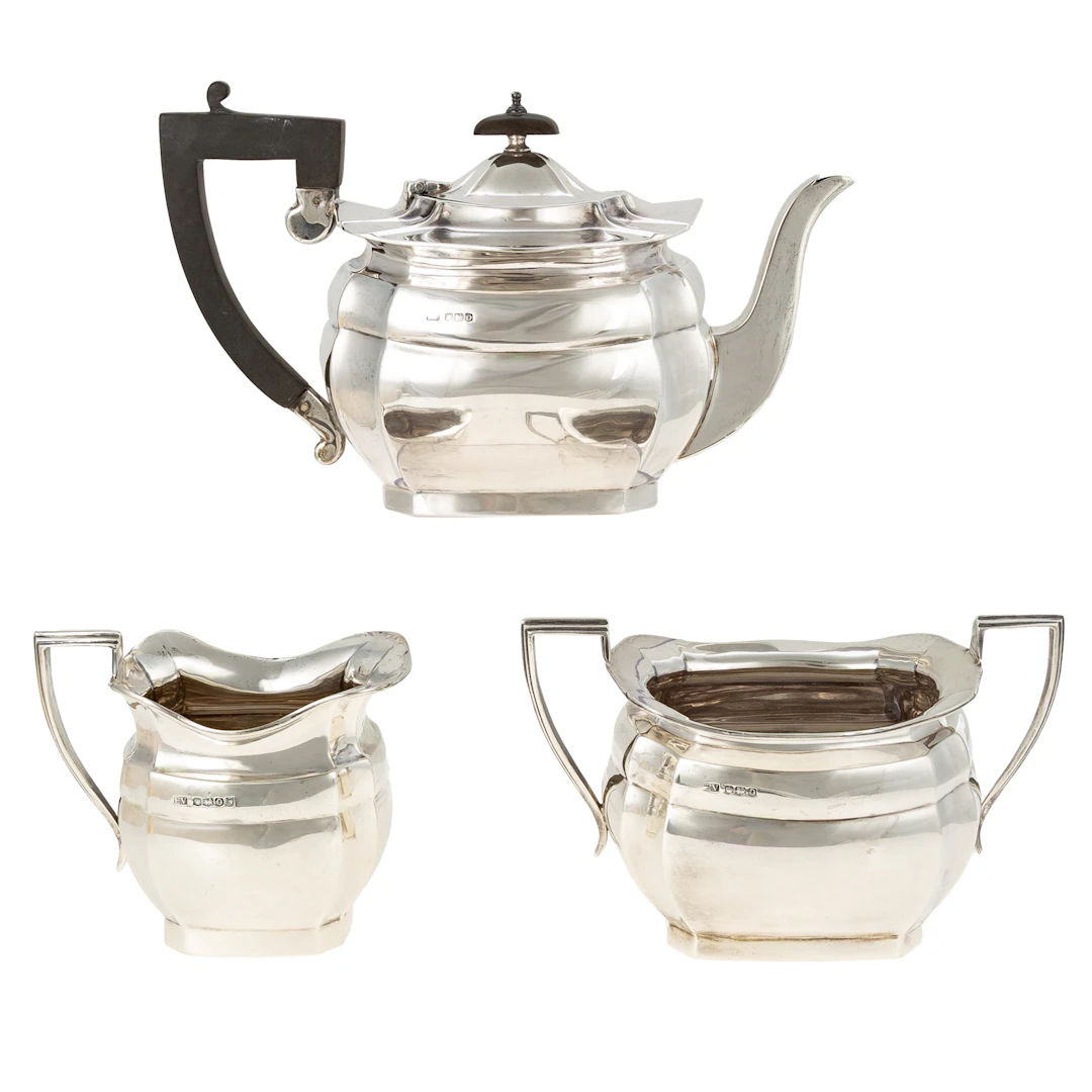 George V Silver Tea Set