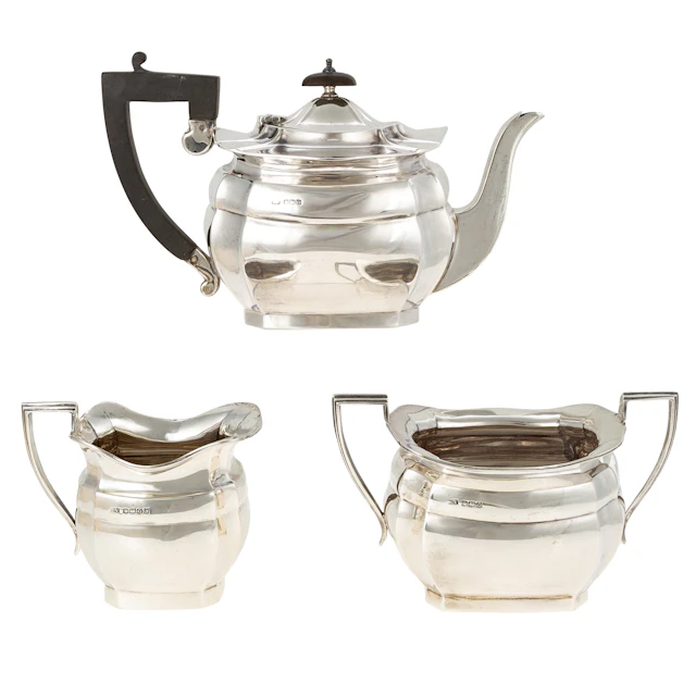 George V Silver Tea Set