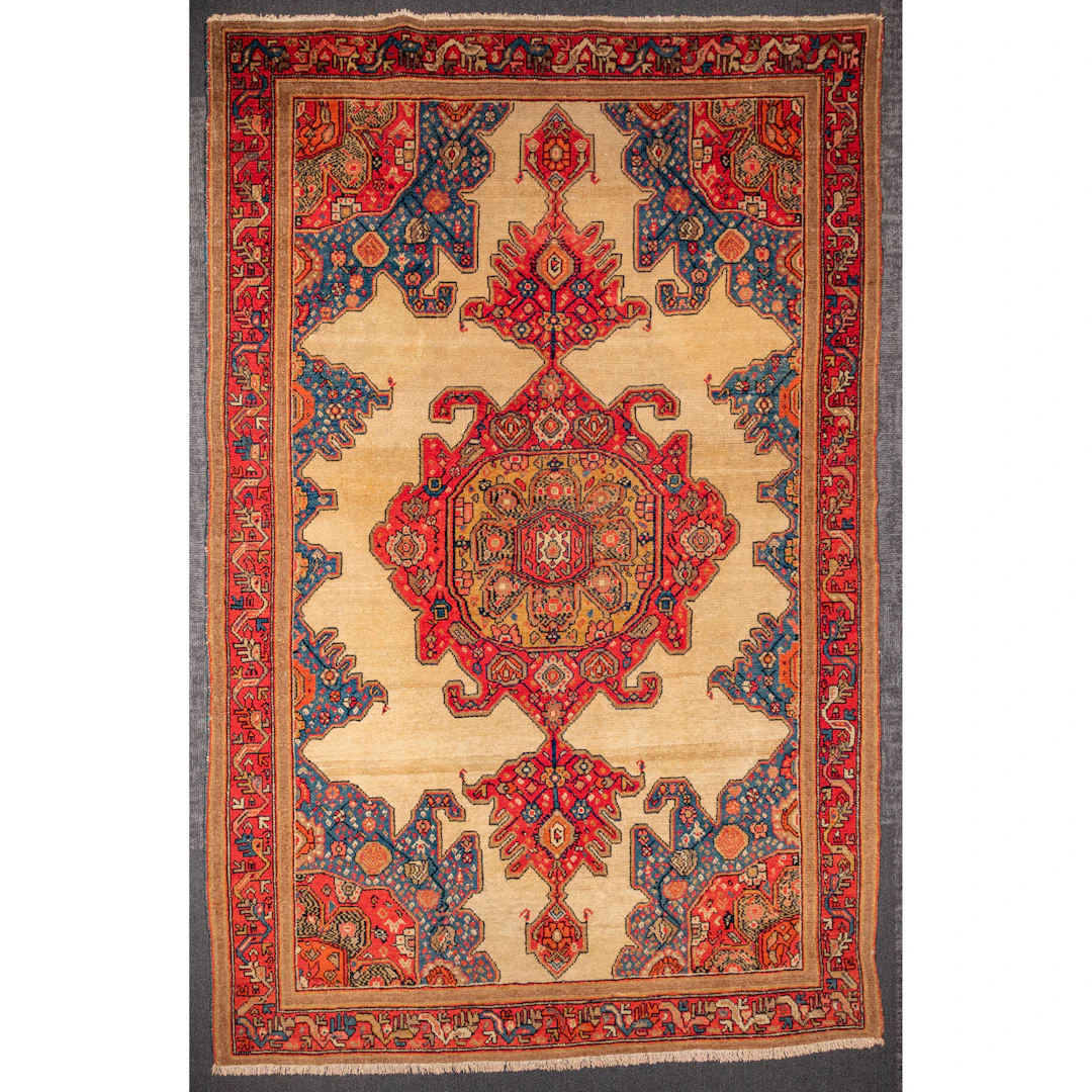 Antique Malayer Rug, Persia, 4.3 x 6.3
