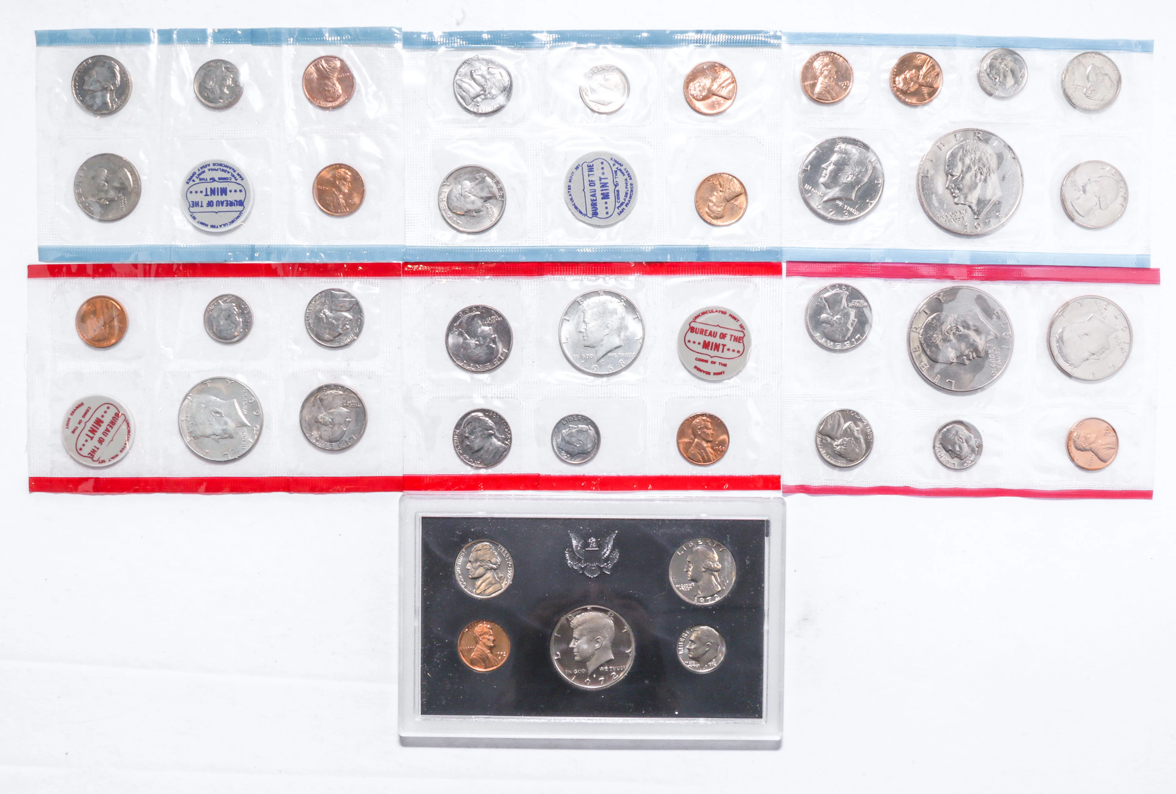 Three Mint Sets & a Proof Set