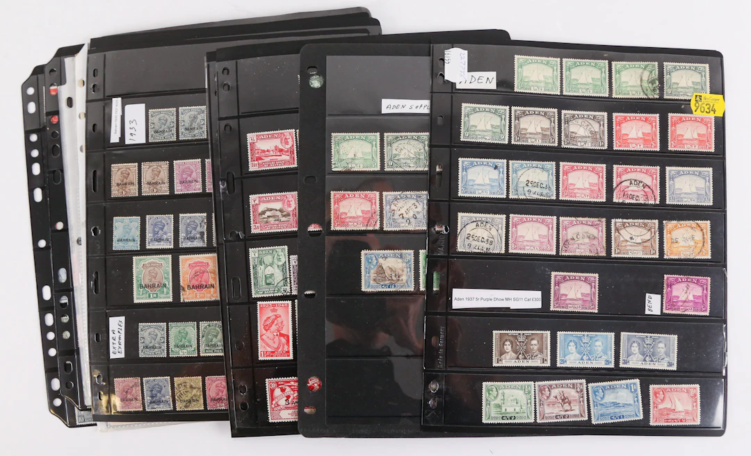 Aden & Arabian Coastal States: Postage Stamps