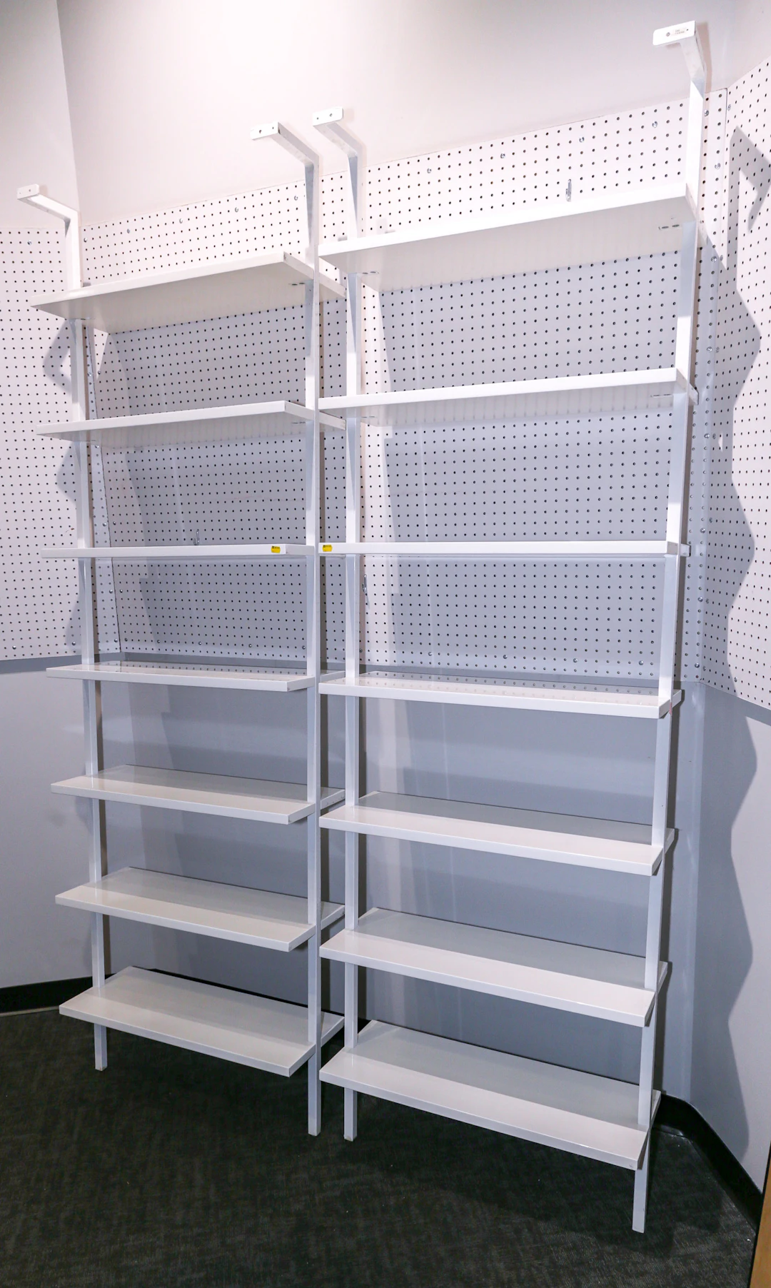 A Pair of Modern Style Open Shelving Units