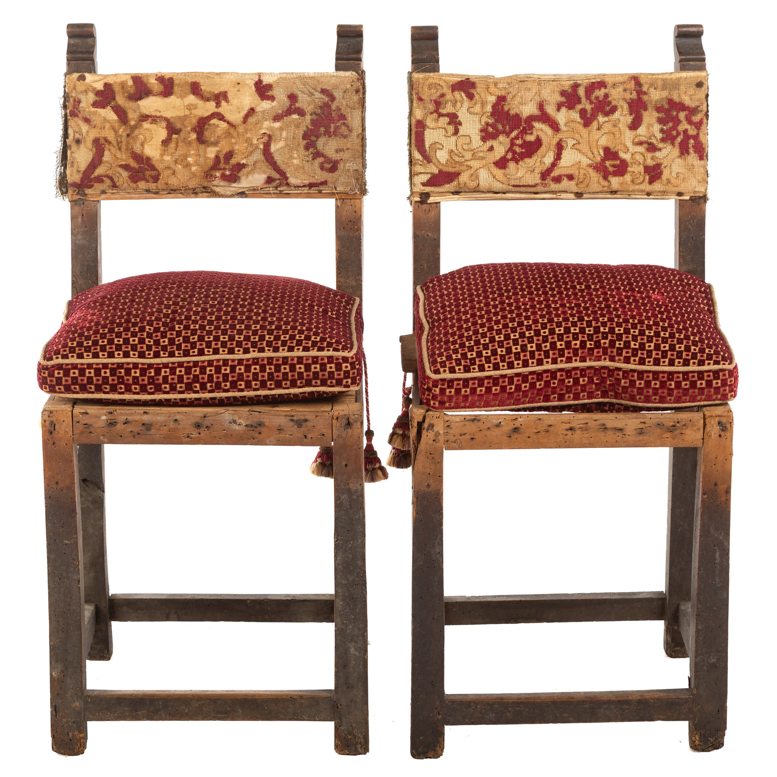 A Pair of Italian Renaissance Style Side Chairs