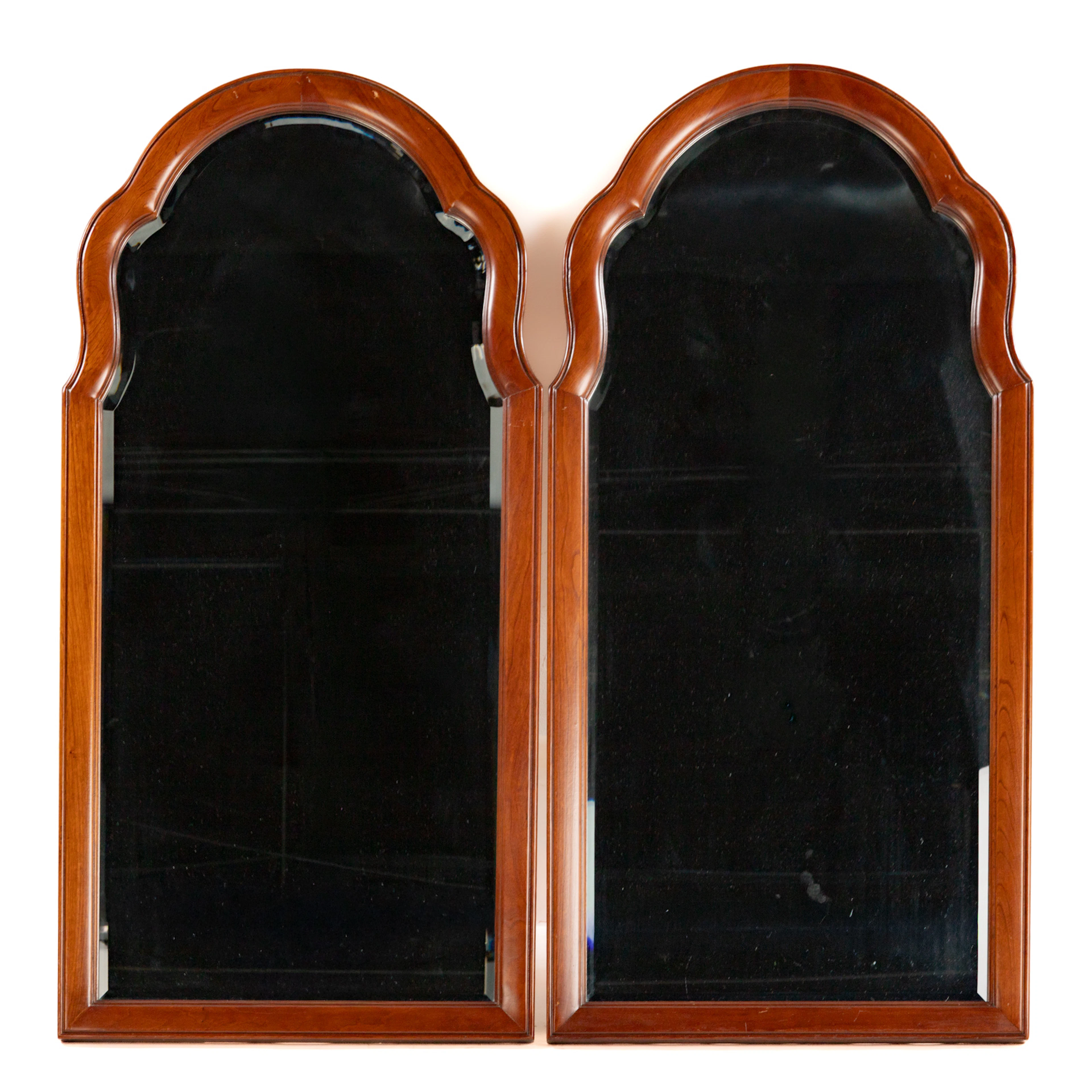 A Pair of Councill Craftsman Walnut Mirrors