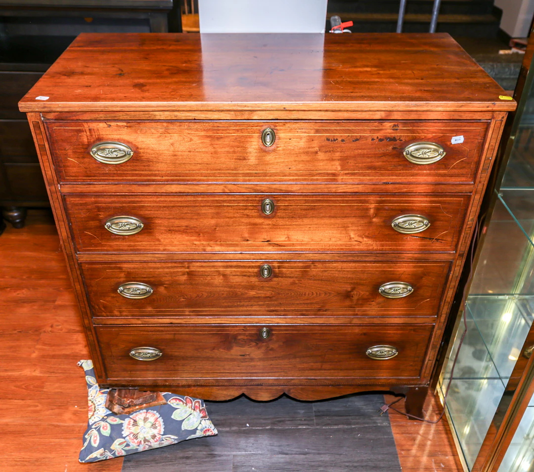 An American Mahogany Chest of Drawers