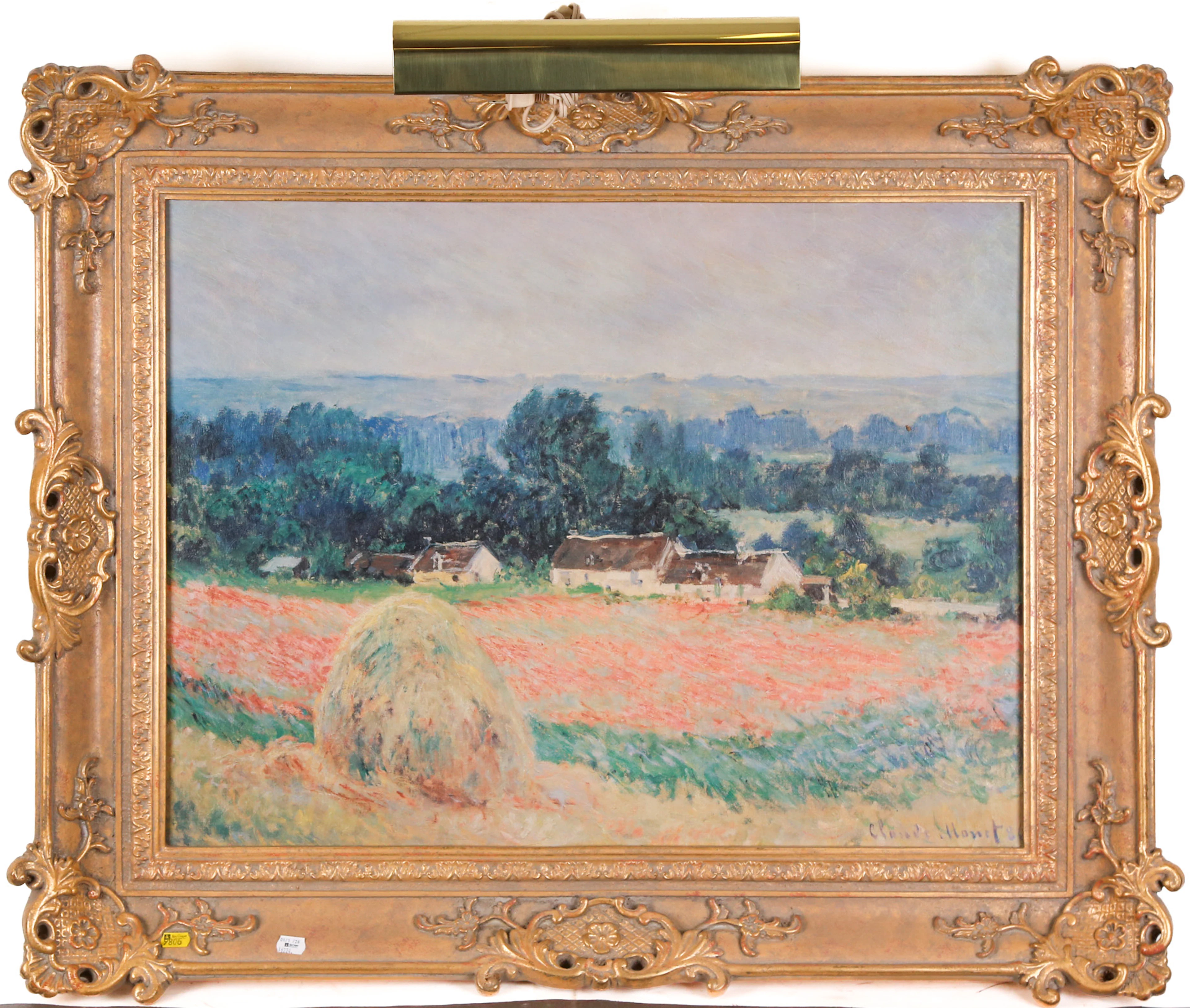 Artograph Reproduction After Claude Monet, oil