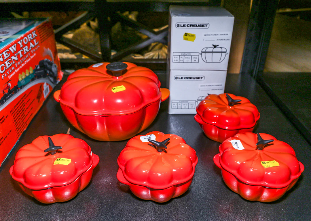 Le Creuset Pumpkin Pot & Casseroles