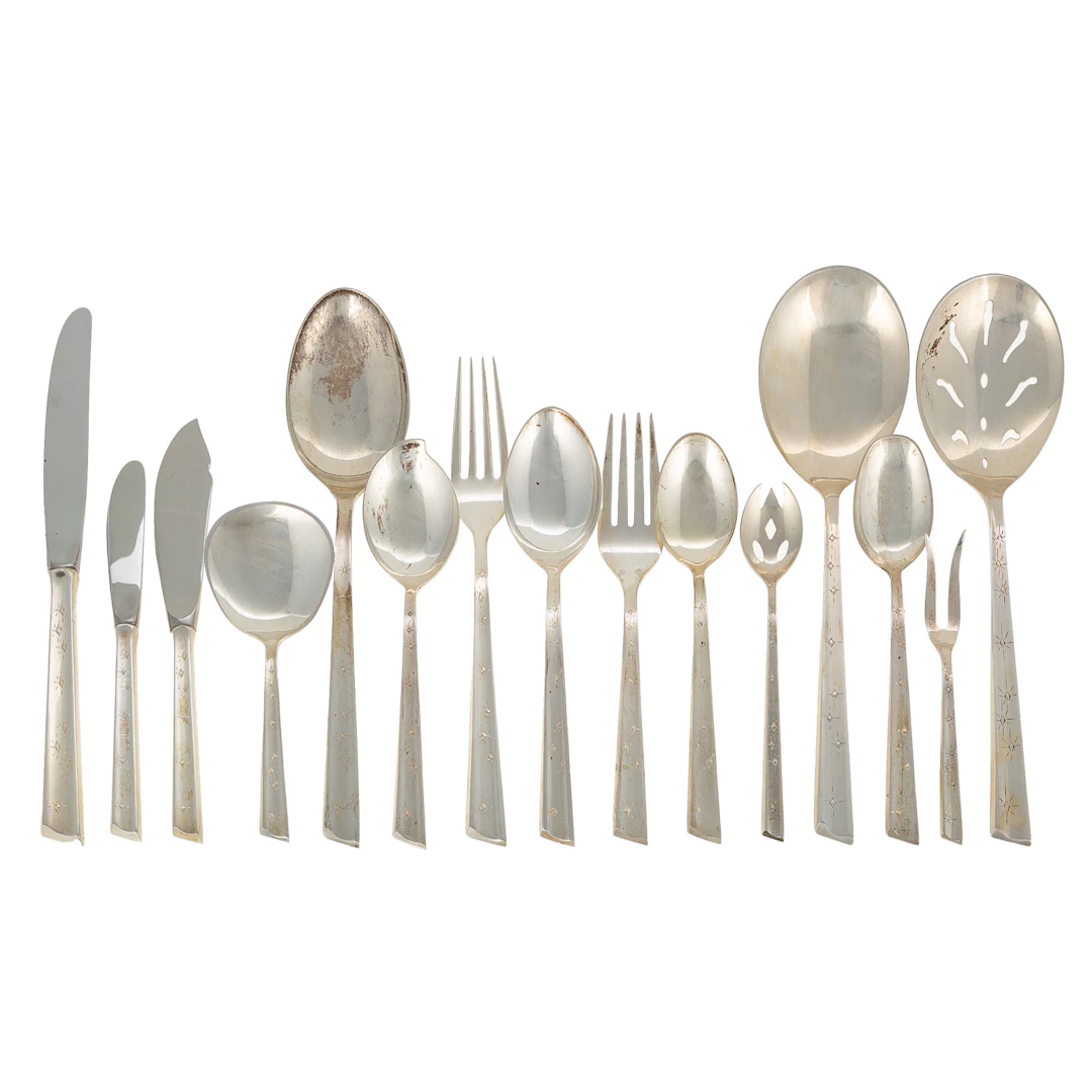 Stieff Sterling "Diamond Star" Flatware Service