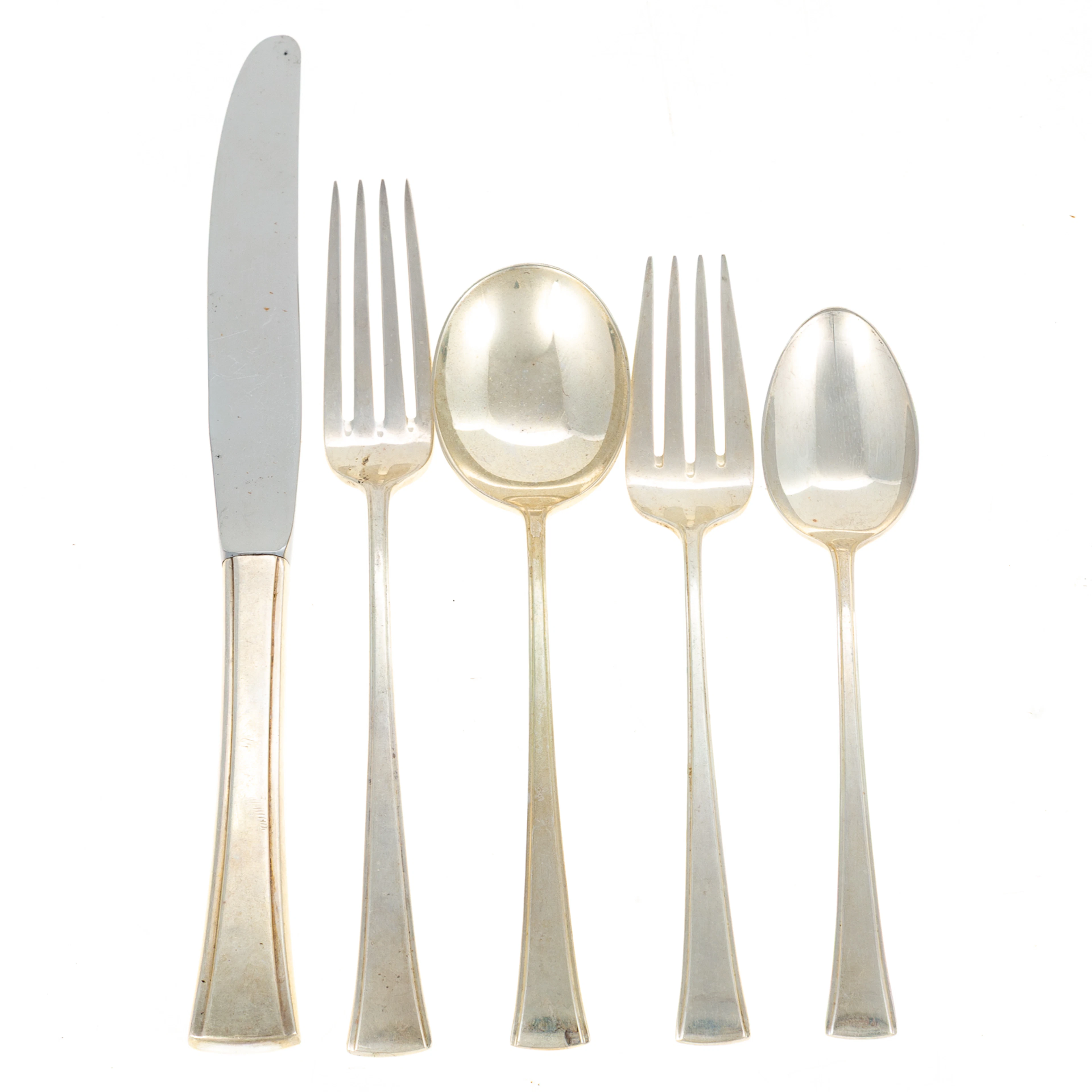Fine Arts Sterling "Tranquility" Flatware Service