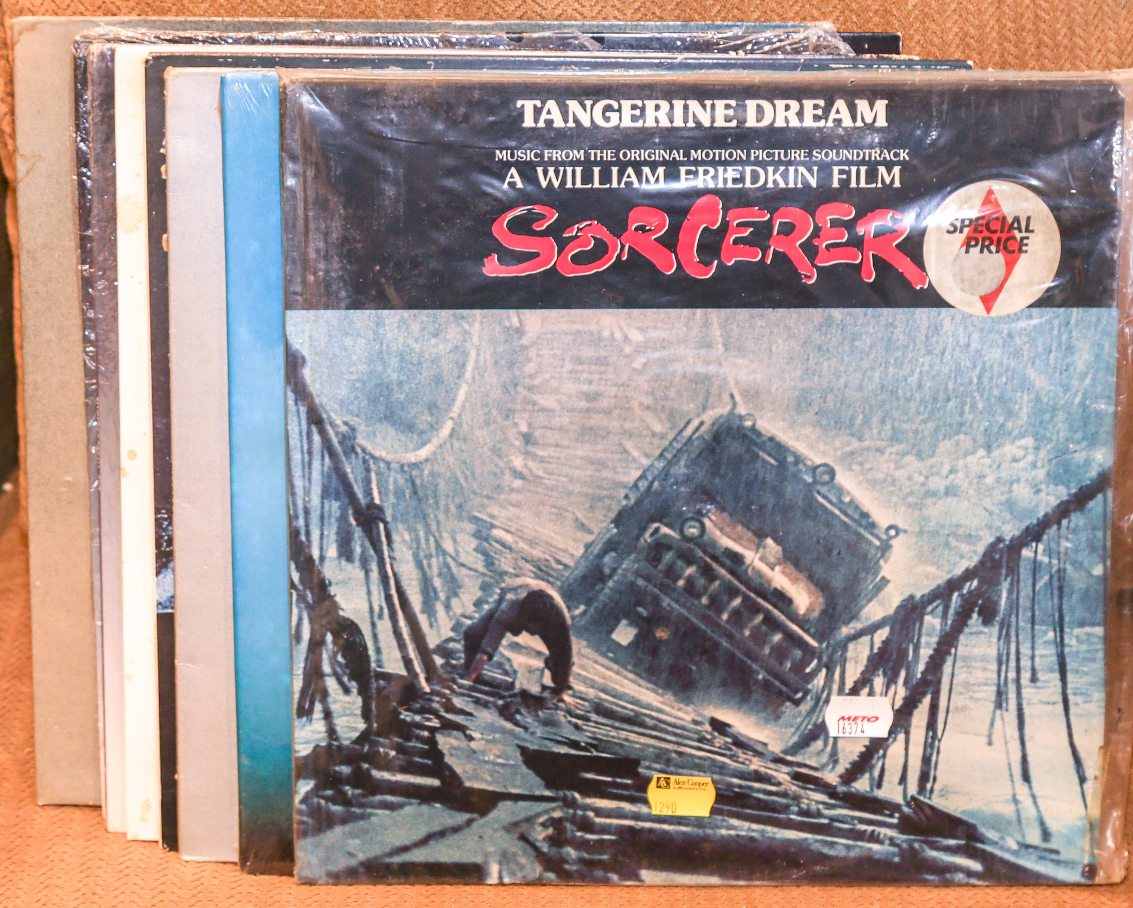 A Group of Tangerine Dream LP Albums