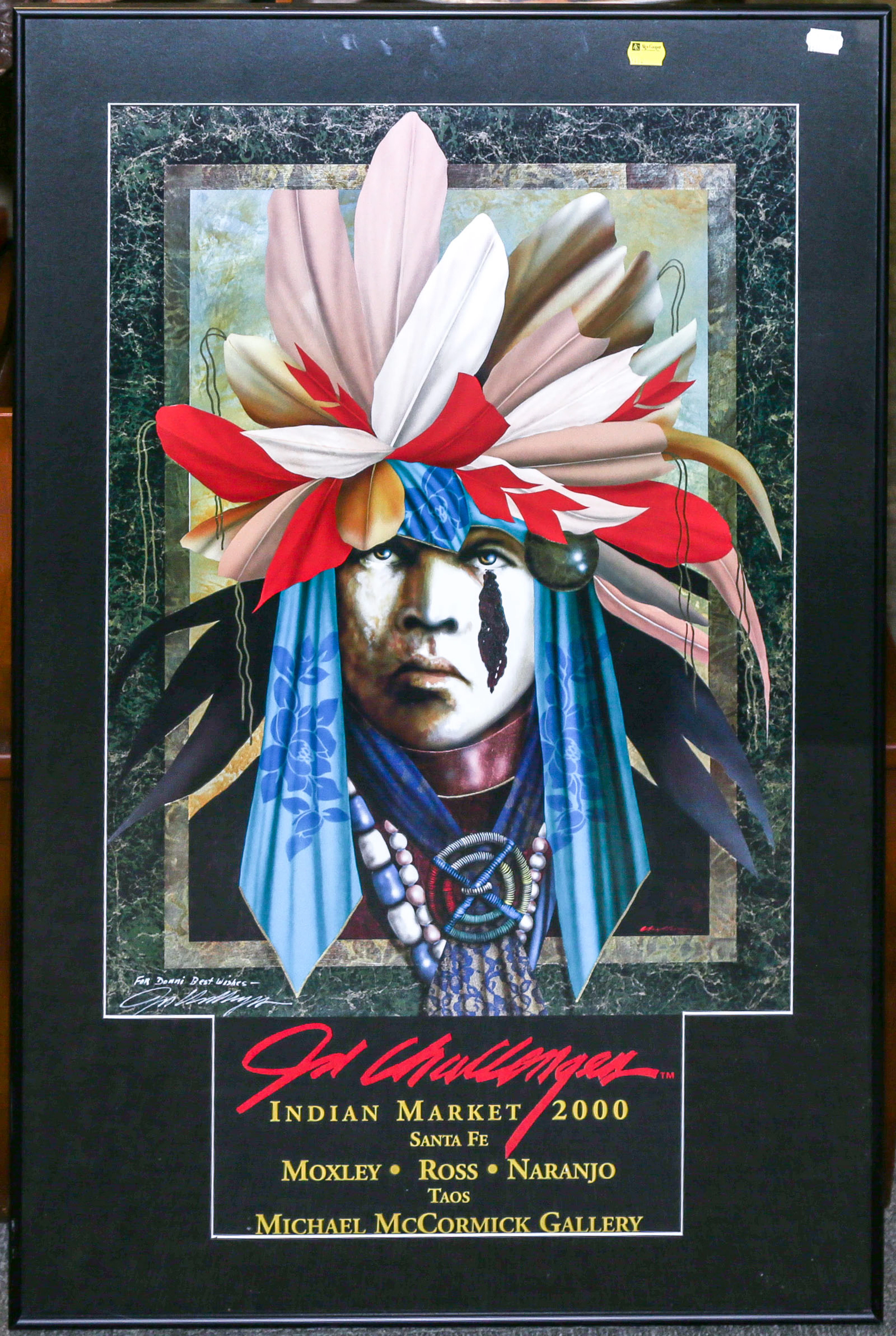 A Framed Poster: Indian Market, Taos, 2000