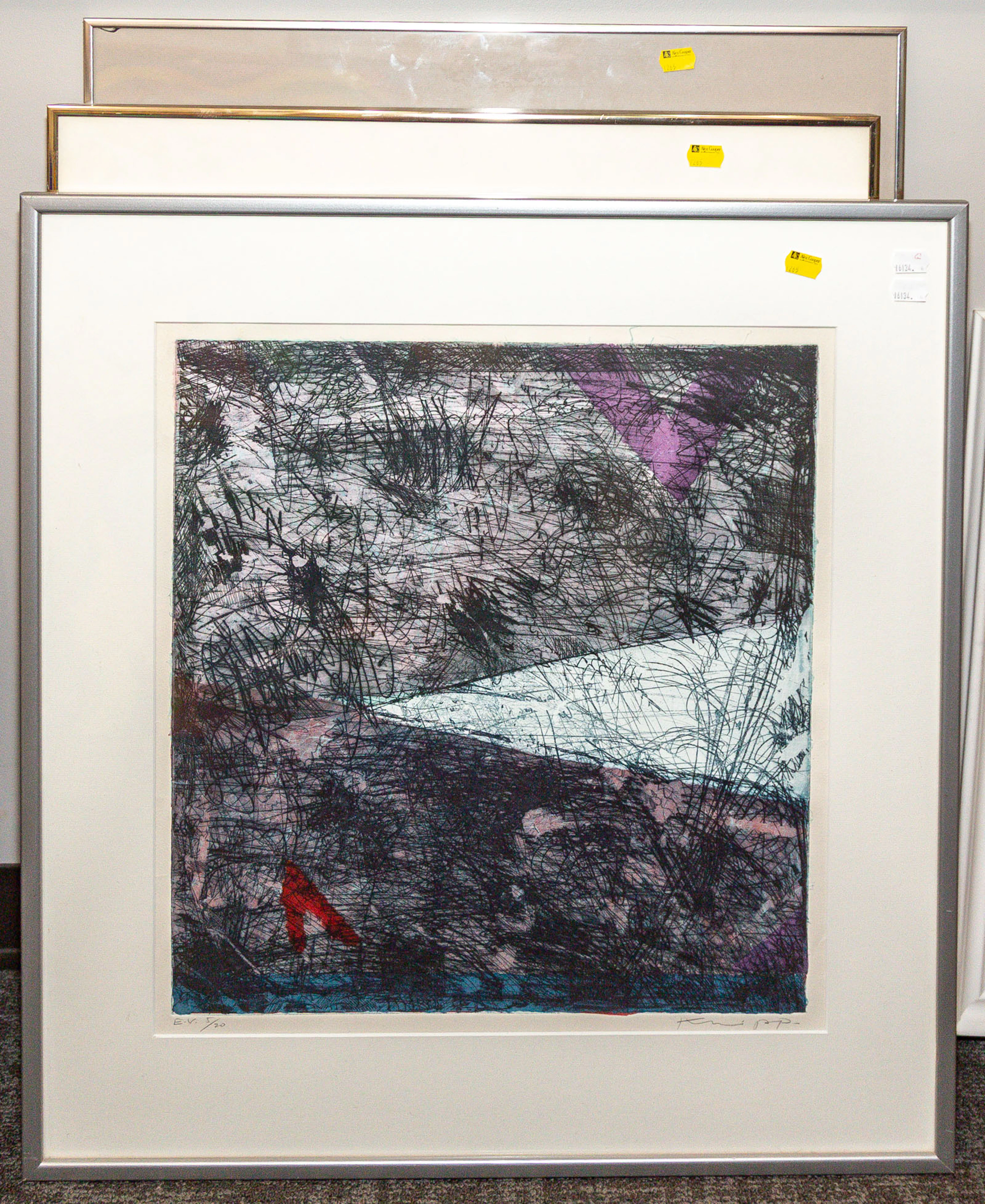 Chris Knipp. Three Framed Prints