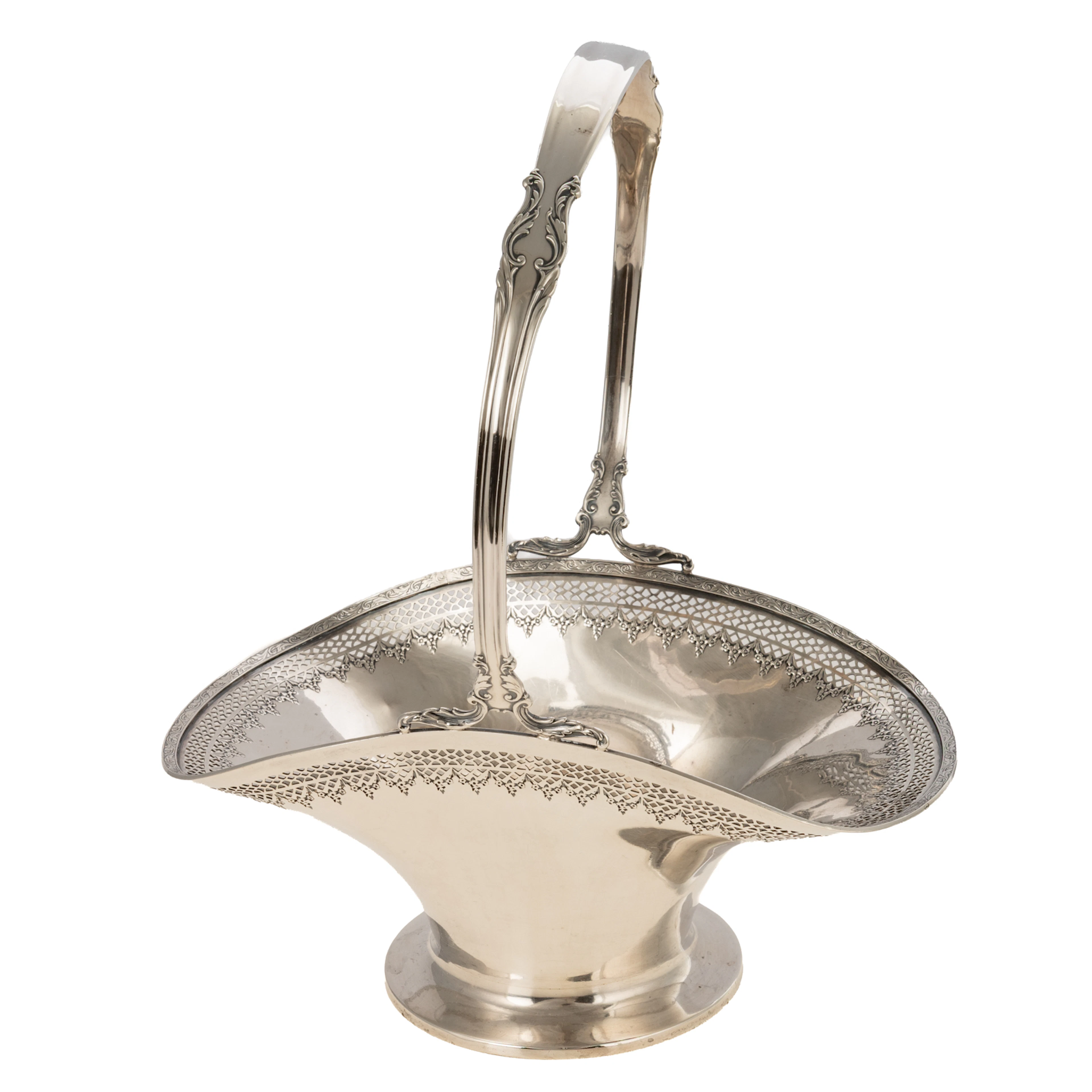 International Sterling Cake Basket
