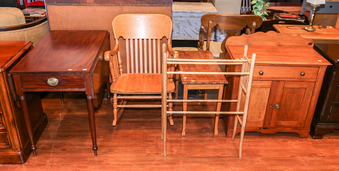 A Group of American Vernacular Furniture