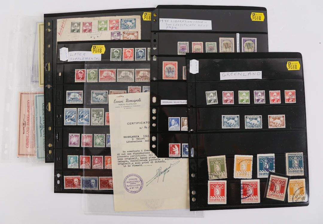 Greenland: Postage Stamps, 1916-'68