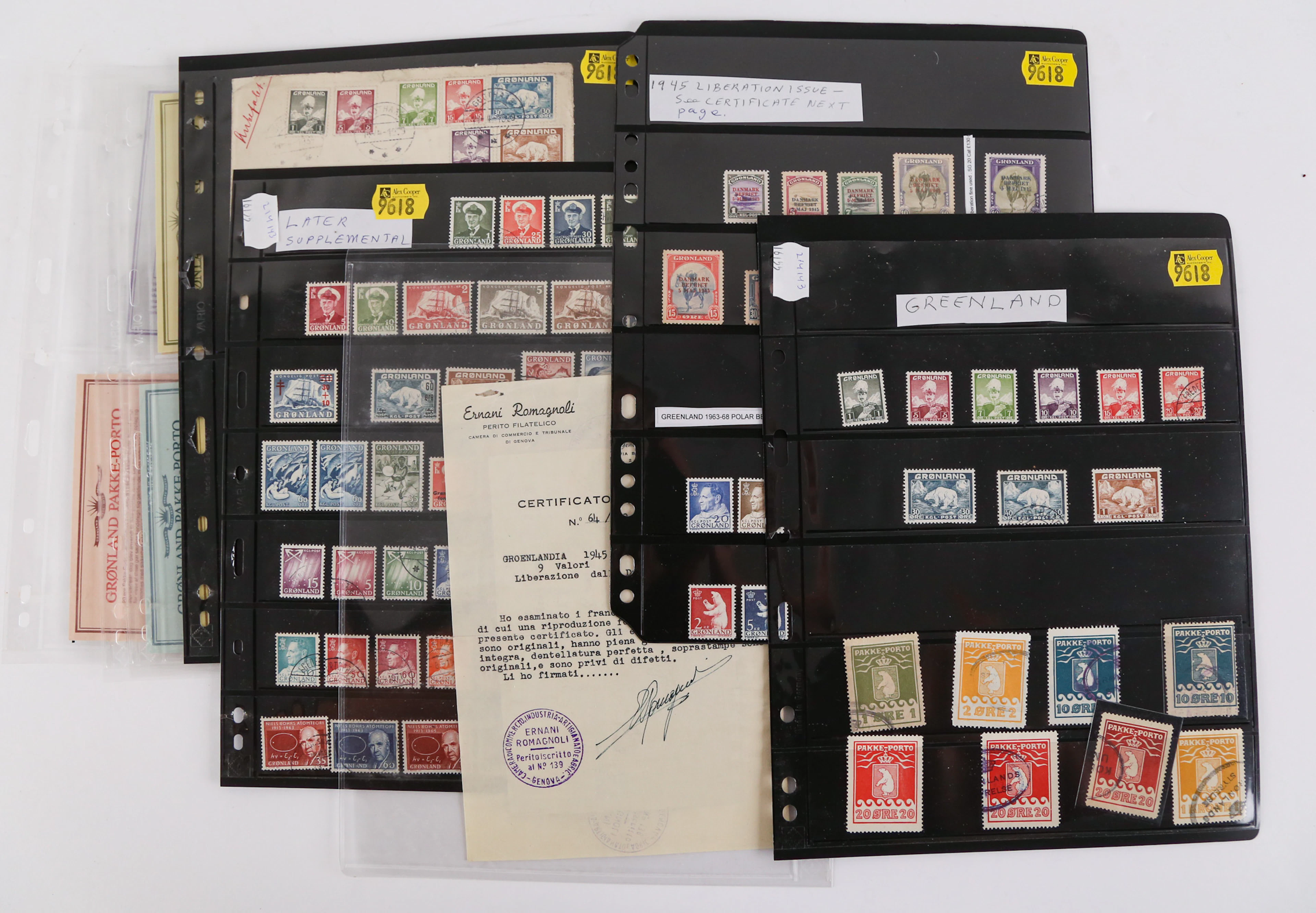 Greenland: Postage Stamps, 1916-'68