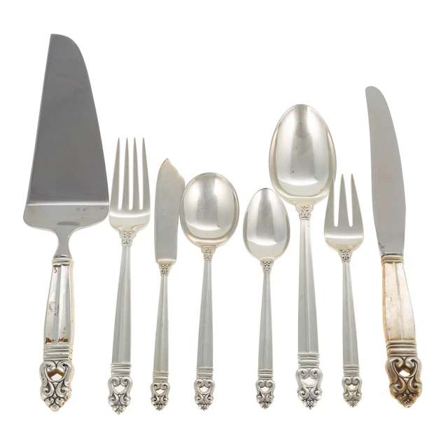 International Sterling "Royal Danish" Flatware Service