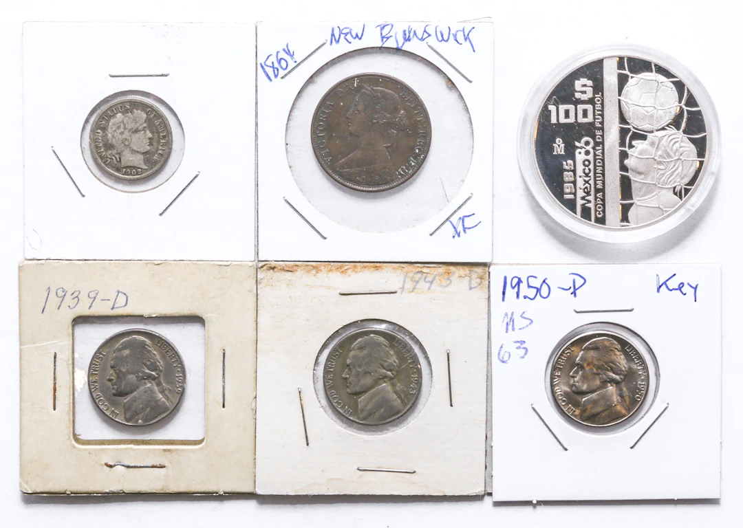 Interesting Coin Lot with Silver