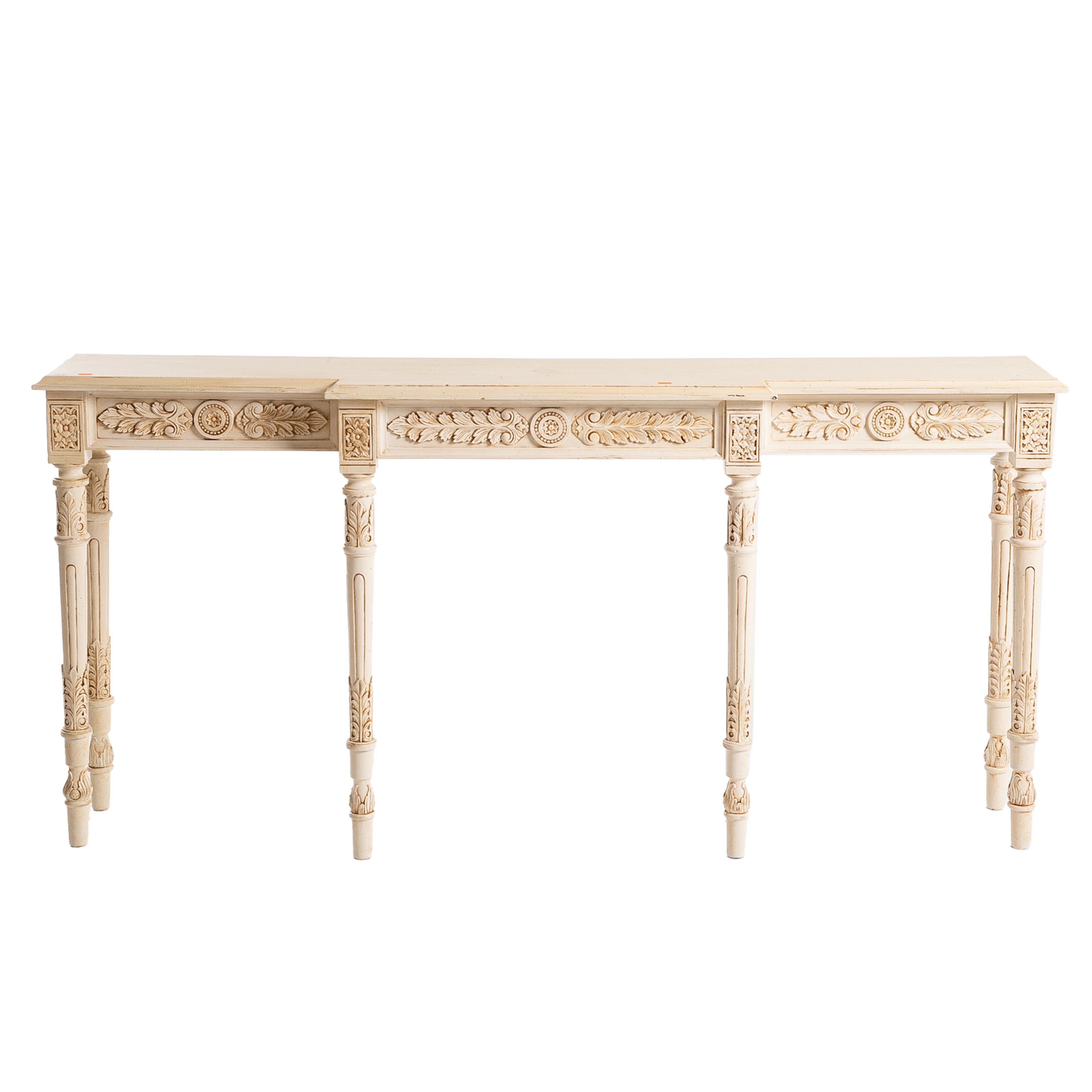 Louis XVI Style Painted Wall Console