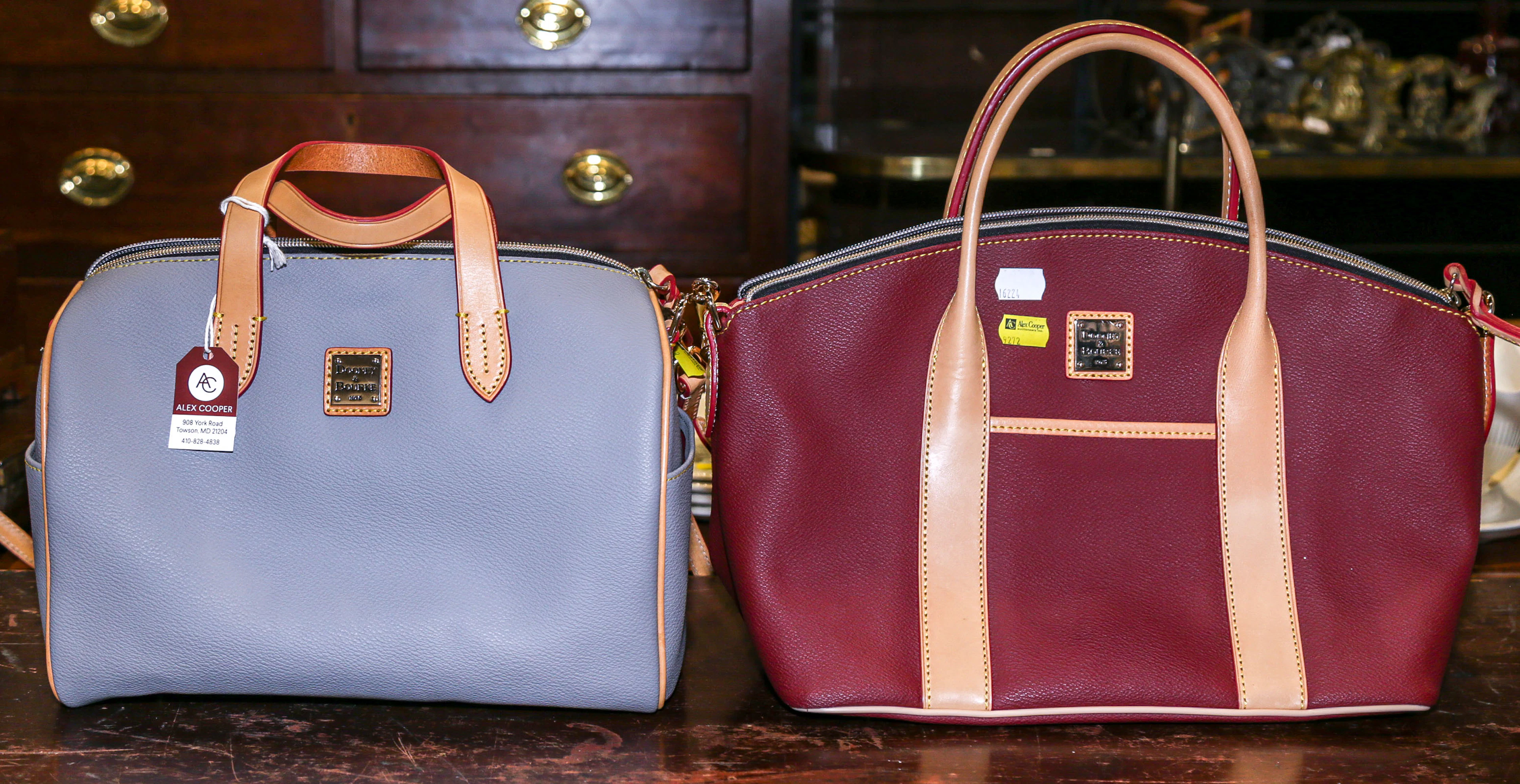 Two Dooney & Bourke Handbags